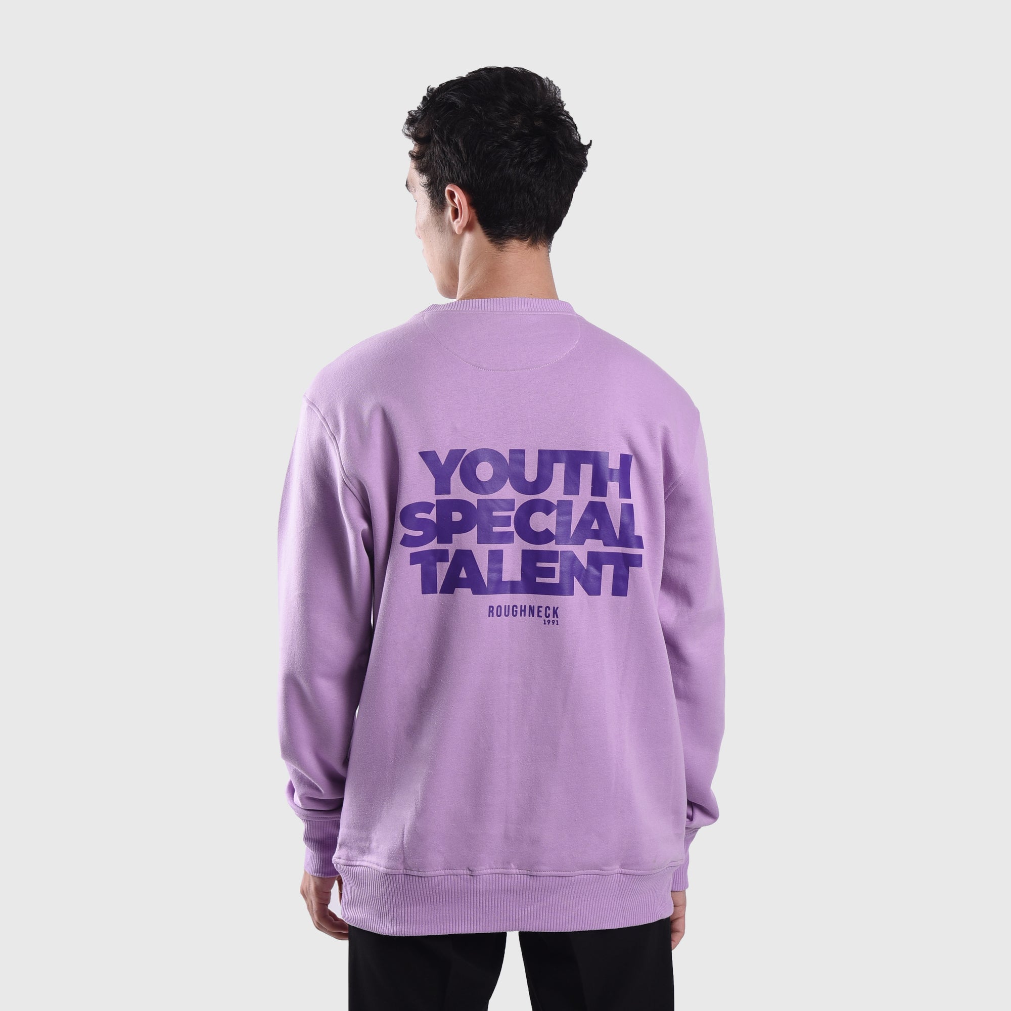 SS493 Lilac Youth Talent Crewneck