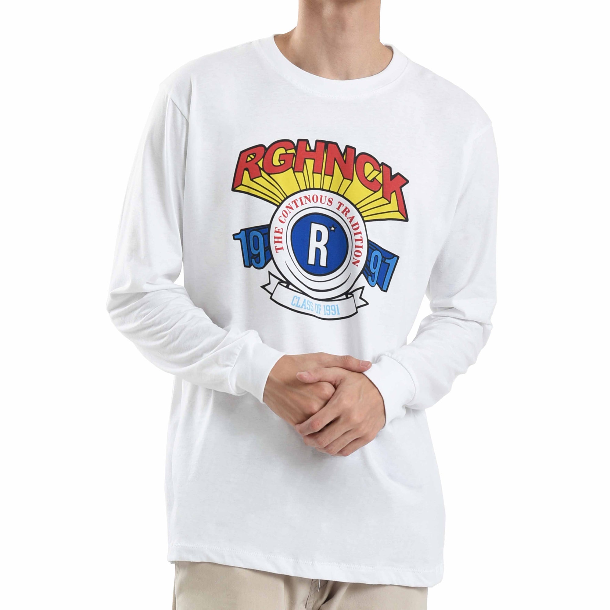 TL109 White Class of 1991 Long Sleeve