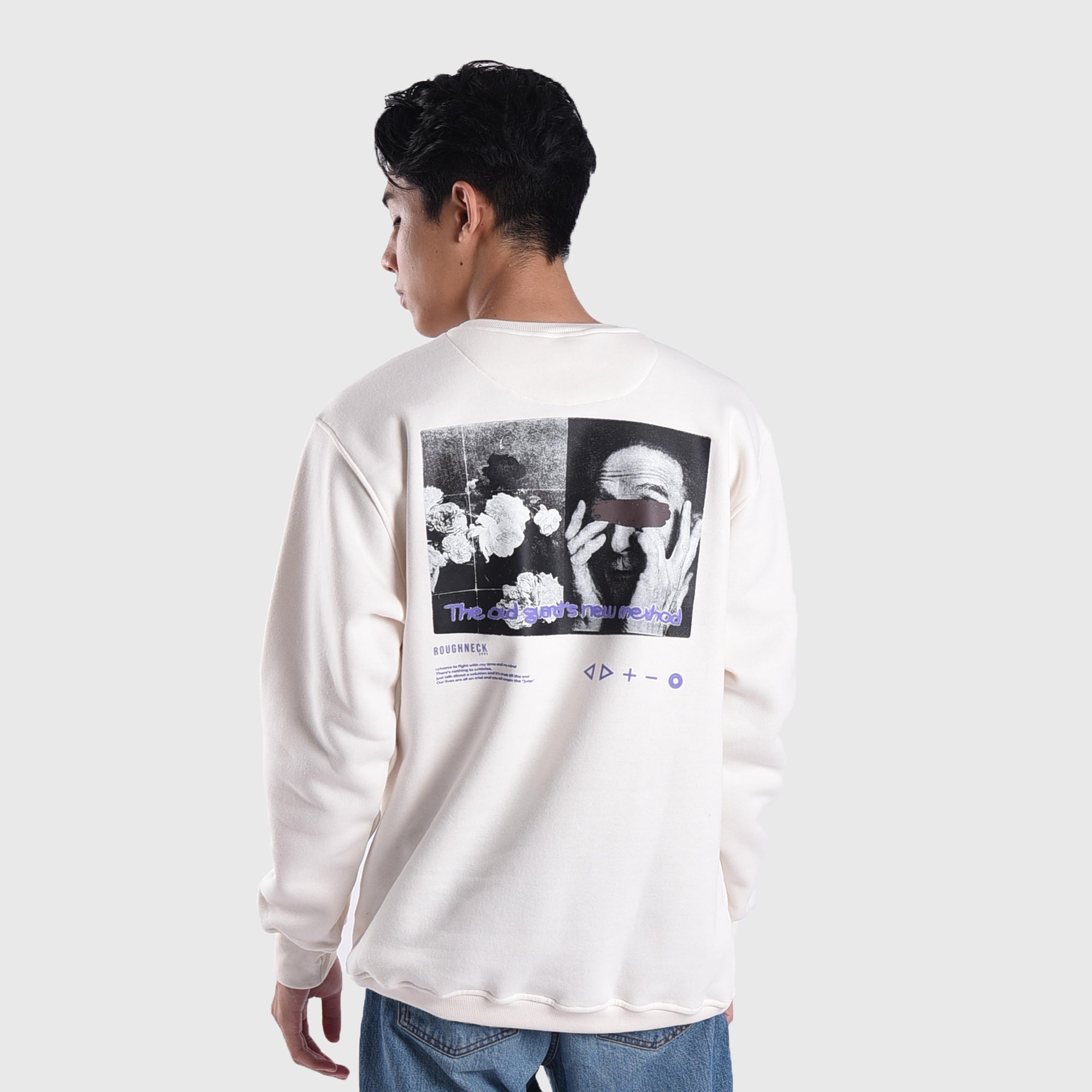 SS506 White The Old Guards Crewneck