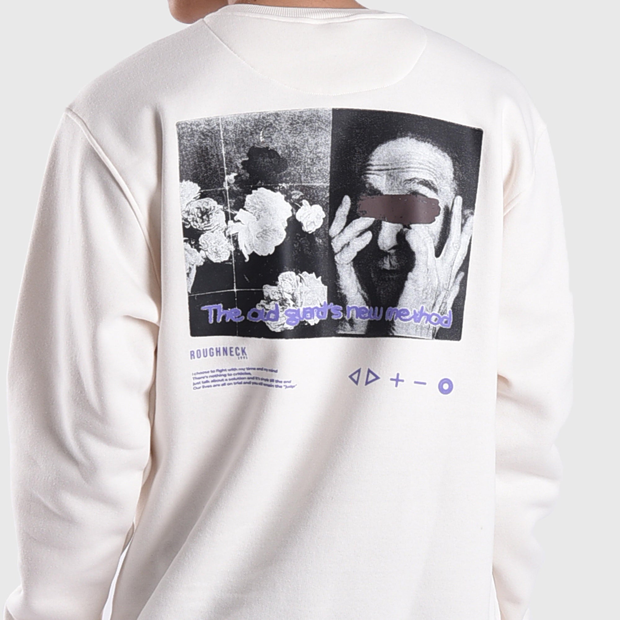 SS506 White The Old Guards Crewneck
