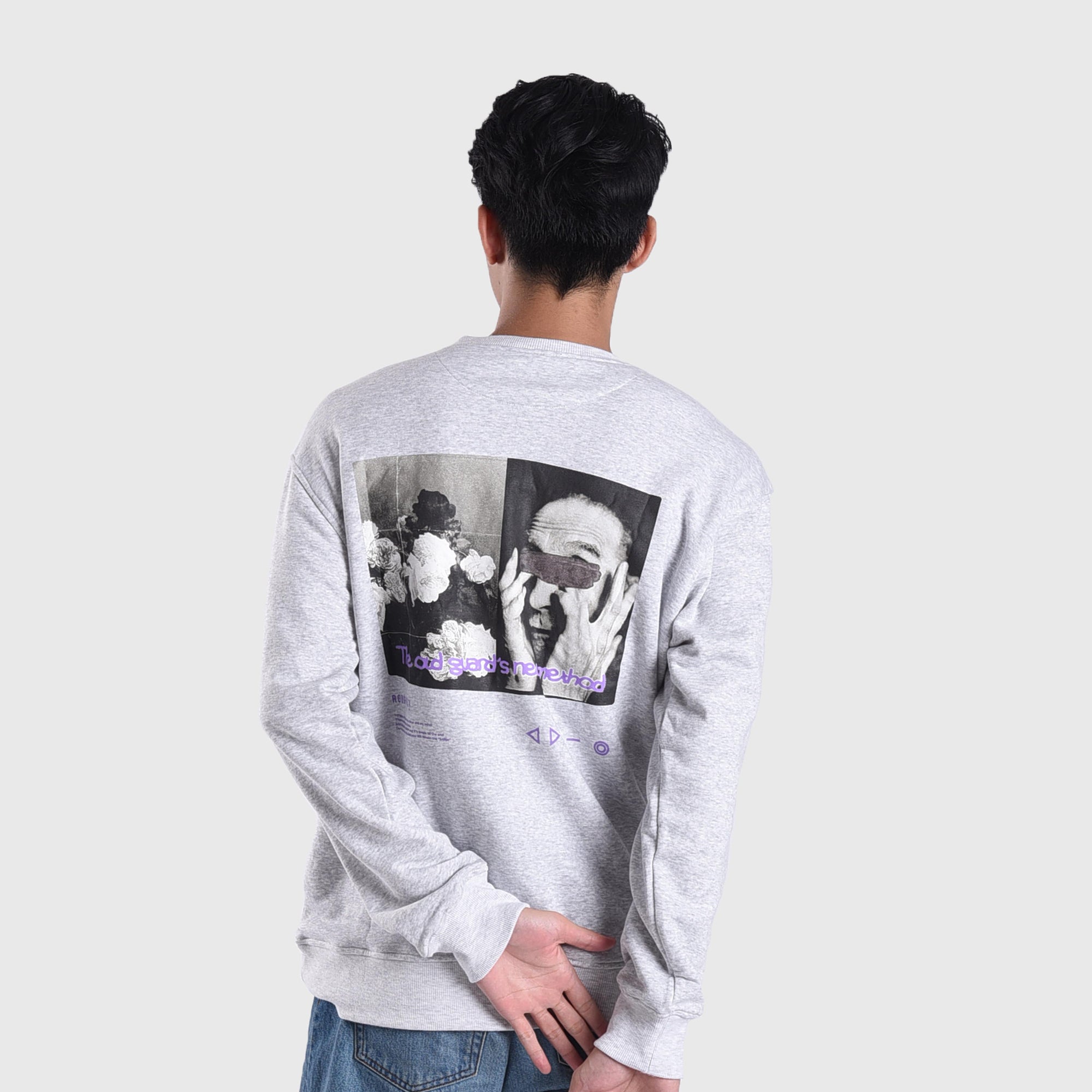 SS508 Misty Grey The Old Guards Crewneck