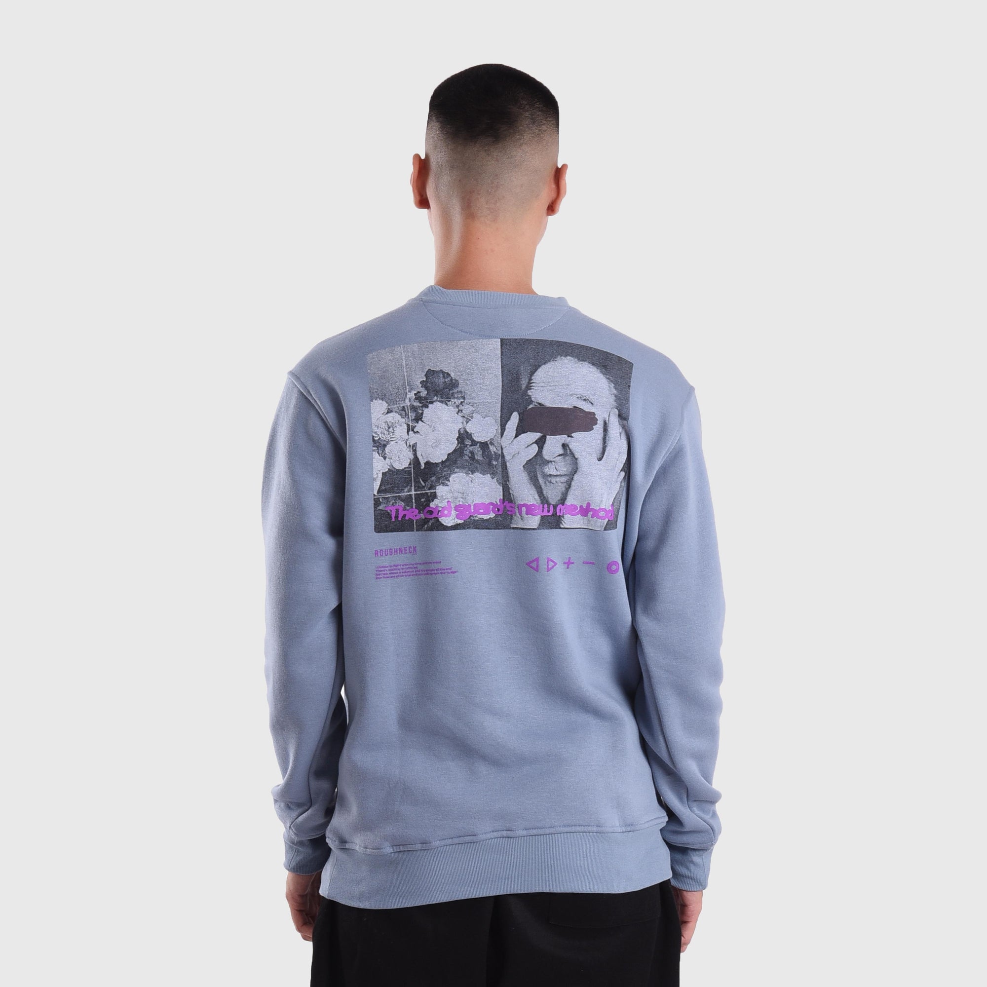 SS507 Pigeon Blue The Old Guards Crewneck