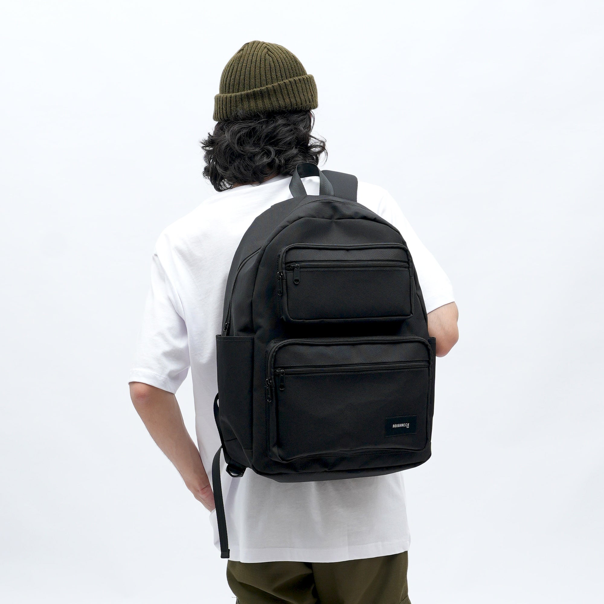 Roughneck BP034 Black Back To School Backpack