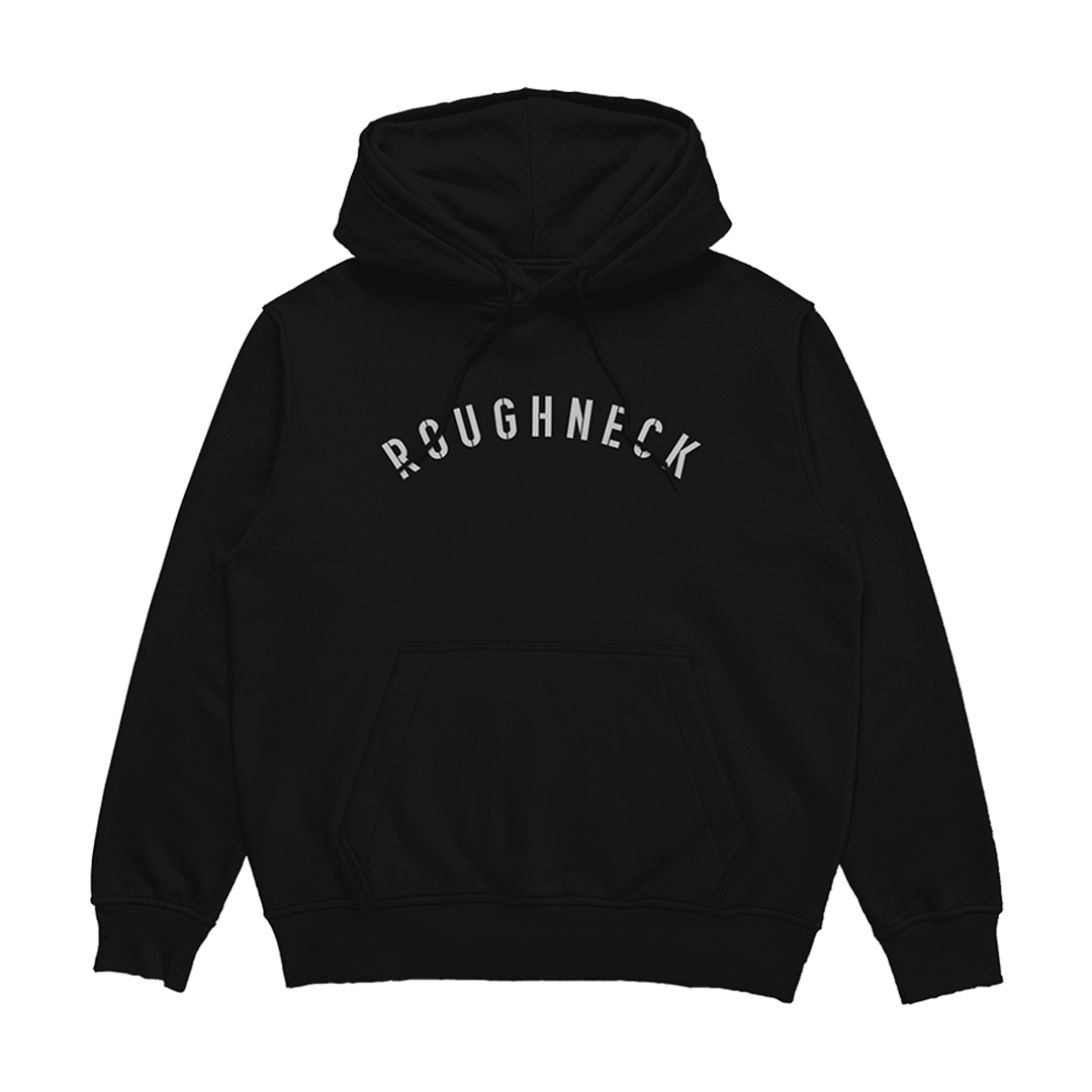 Roughneck H174 Black Sig White Hoodie