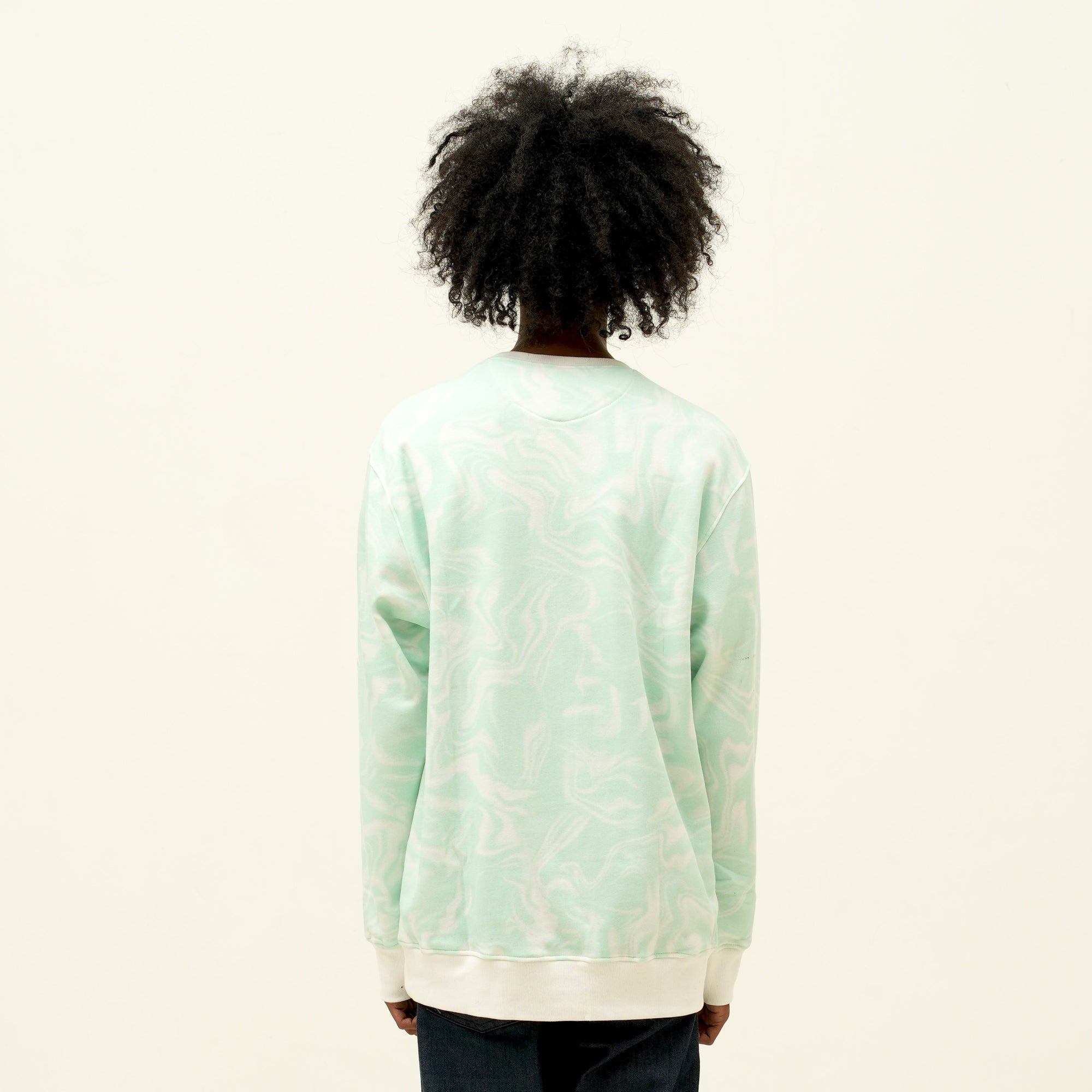 Roughneck SS543 Misty Green Rough Crewneck