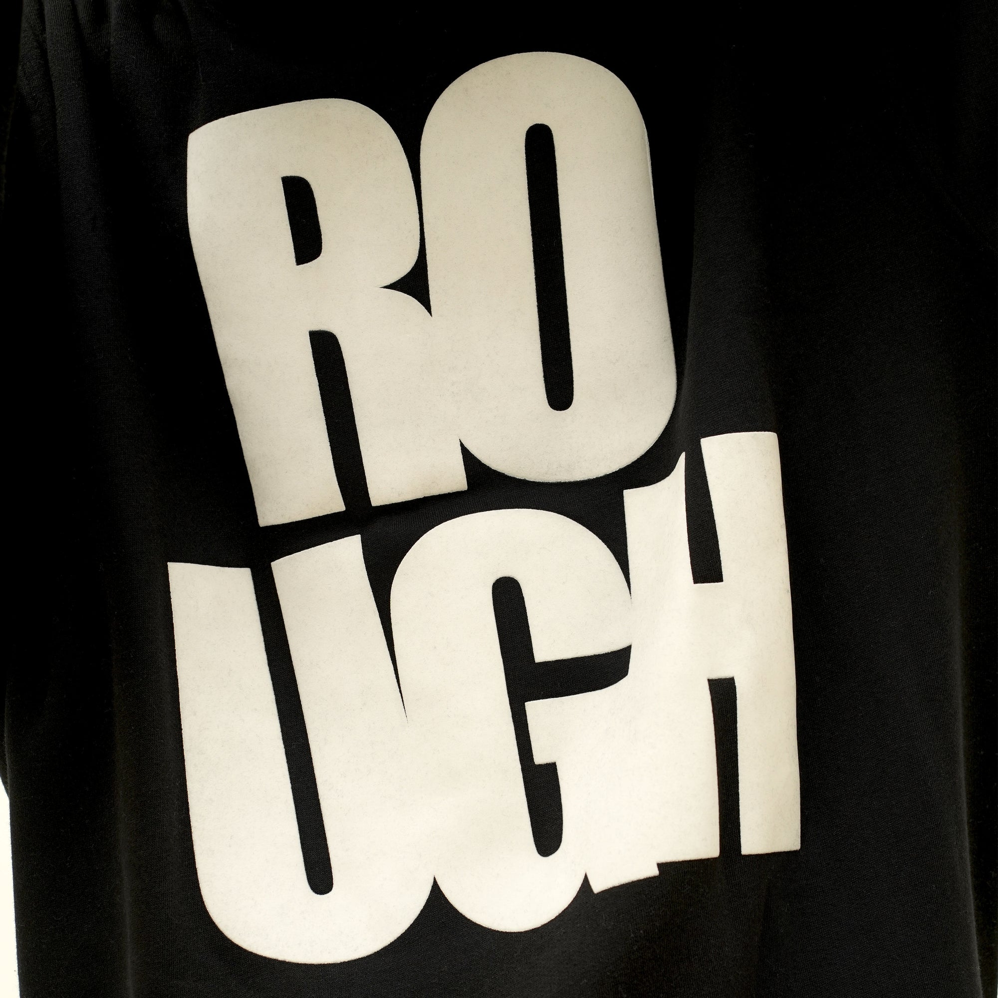 Roughneck SS544 Black Rough Crewneck