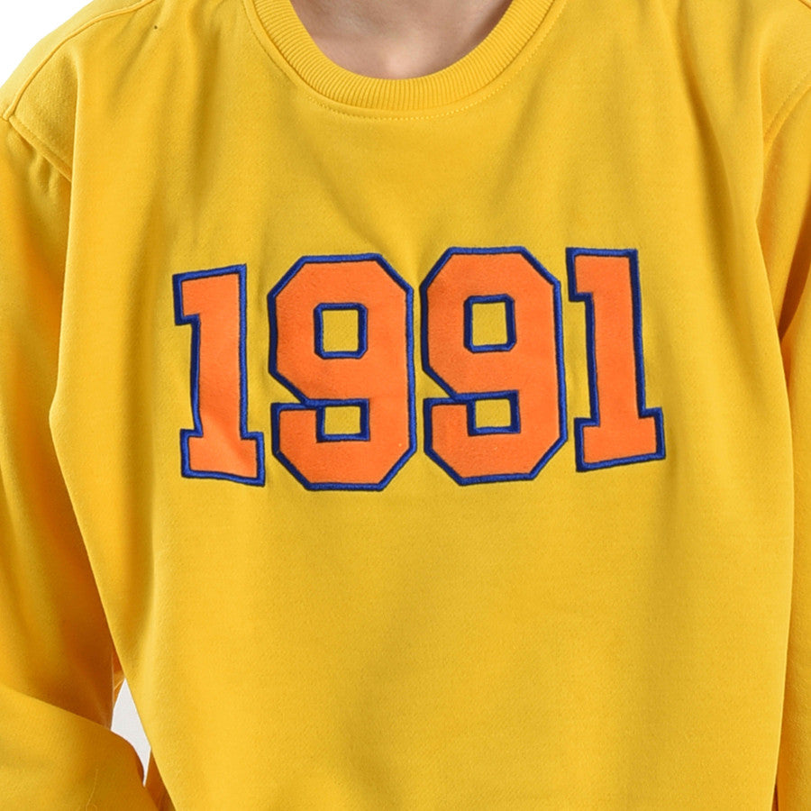 SS147 Yellowfin Orange Hark Crewneck