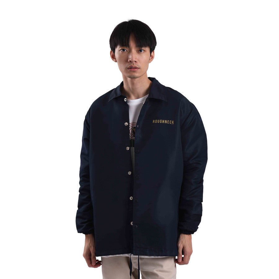 CJ024 Navy Social Hazards Coach Jacket