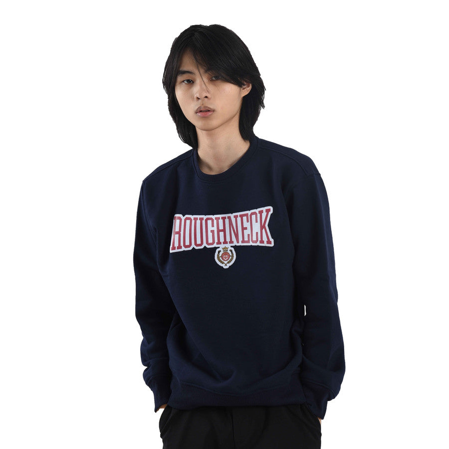 SS135 Navy Scholar Crewneck