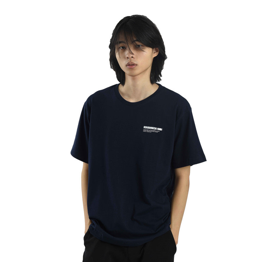 T359 Navy Crank Tshirt