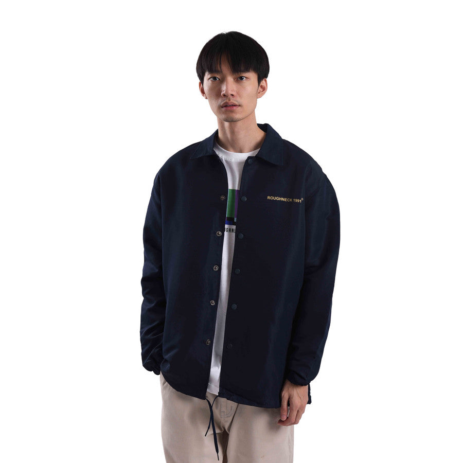 CJ032 Navy Mind Control Coach Jacket