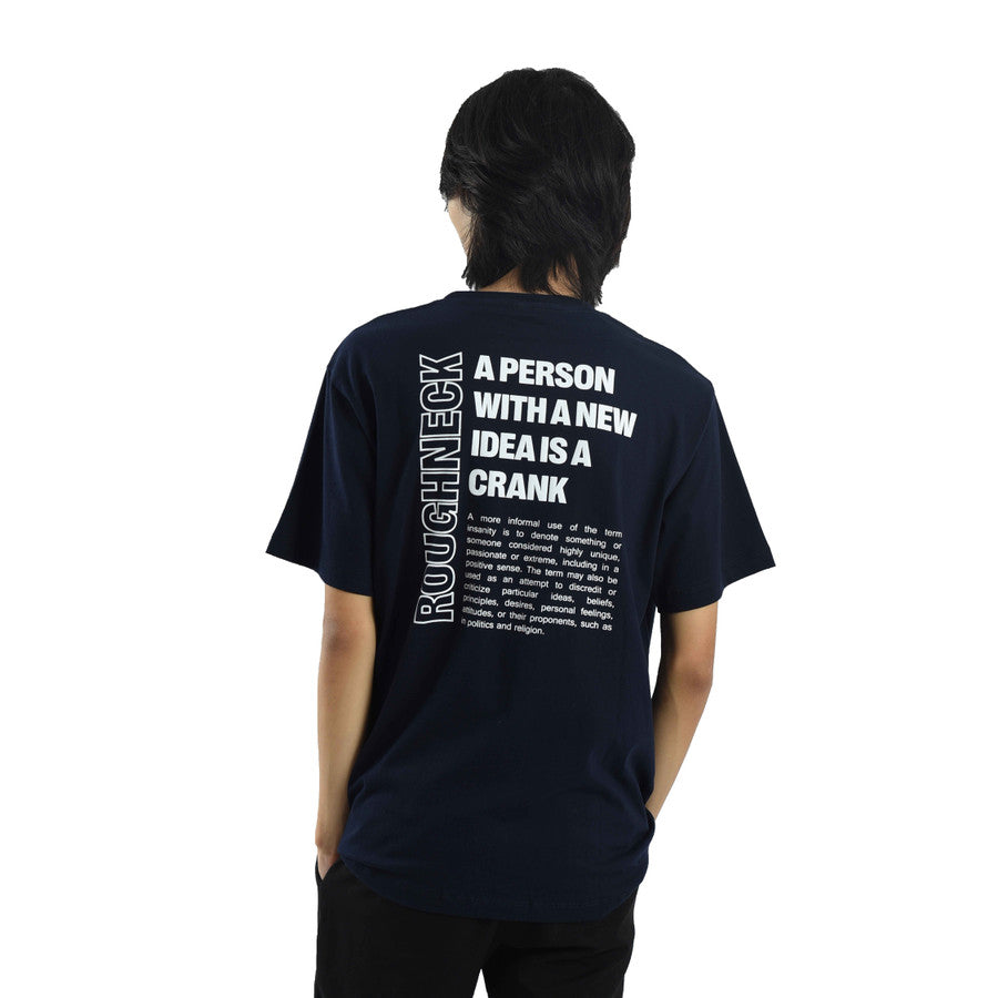 T359 Navy Crank Tshirt