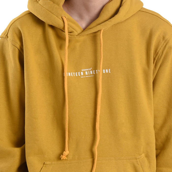 Roughneck H159 Mustard Nineteen Ninety One Hoodie