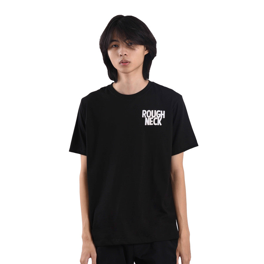 T411 Black Overjoyed Tshirt