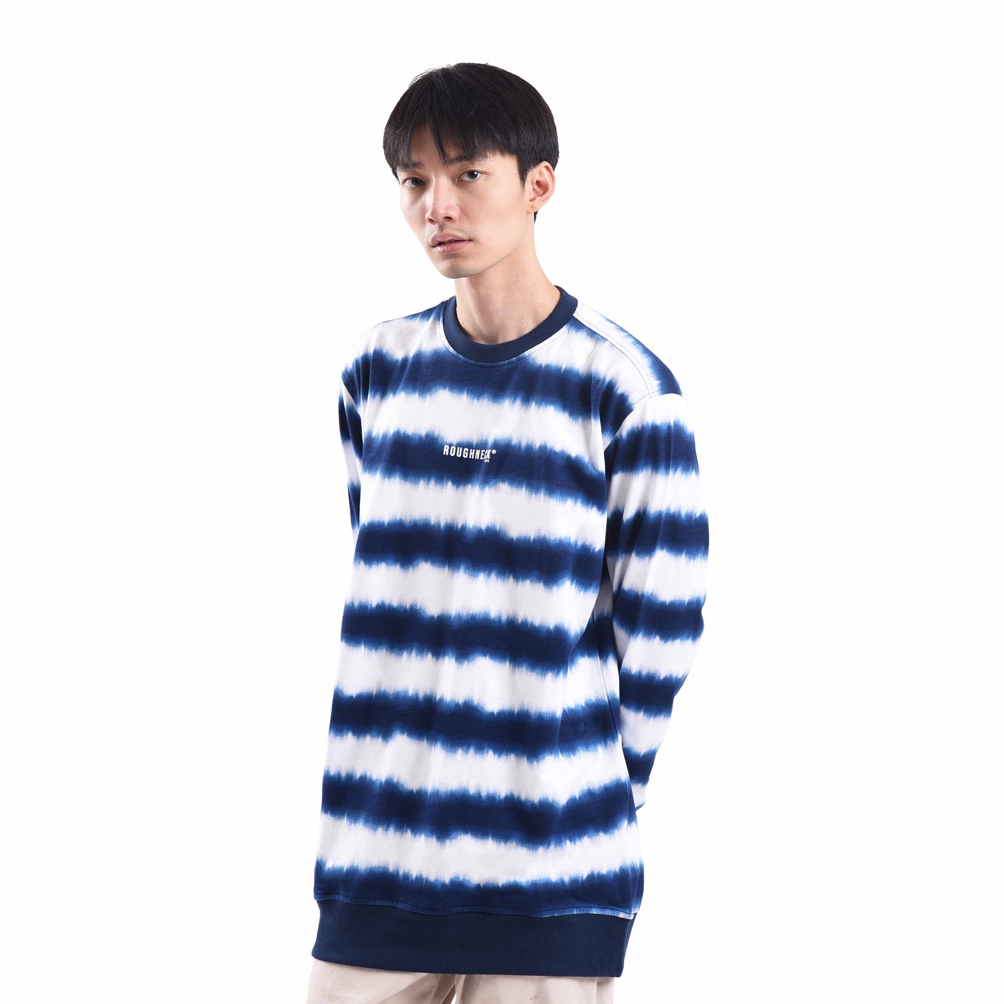 CD036 Indigo Dye Mini Sig Crewneck