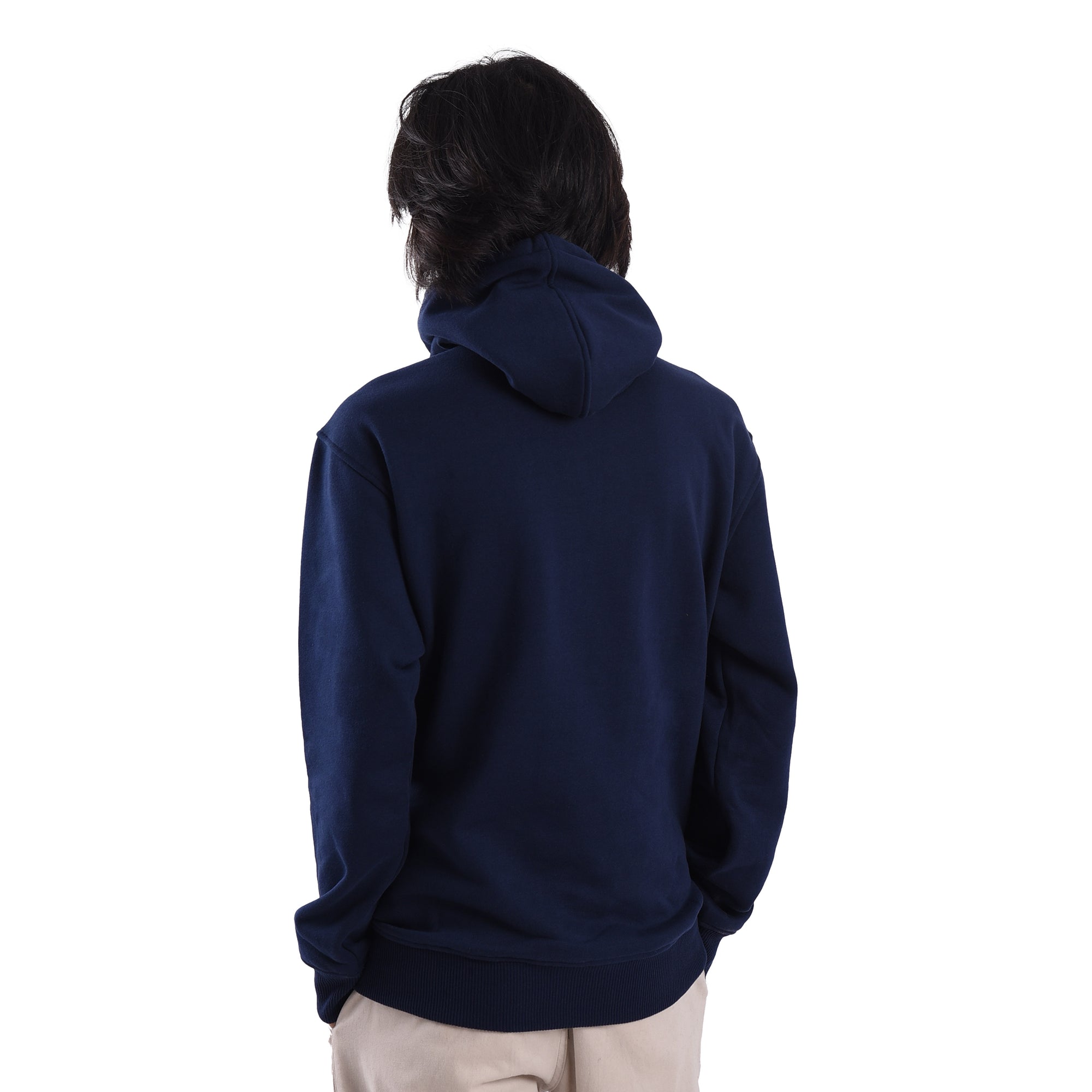 H123 Navy Happy Rainbow Hoodie