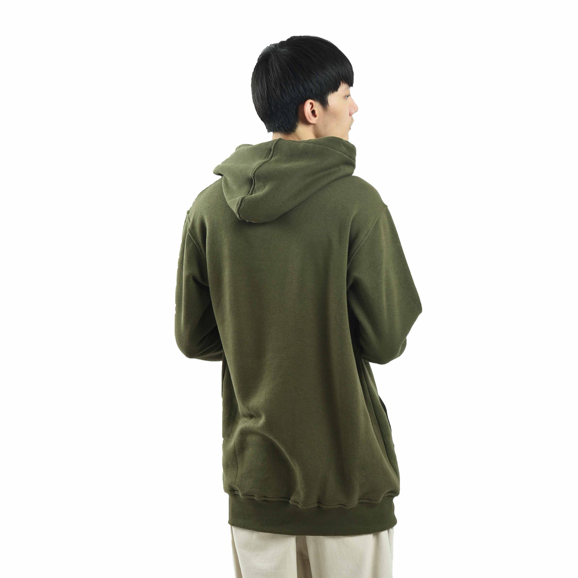 H147 Army Mini Sig White Hoodie