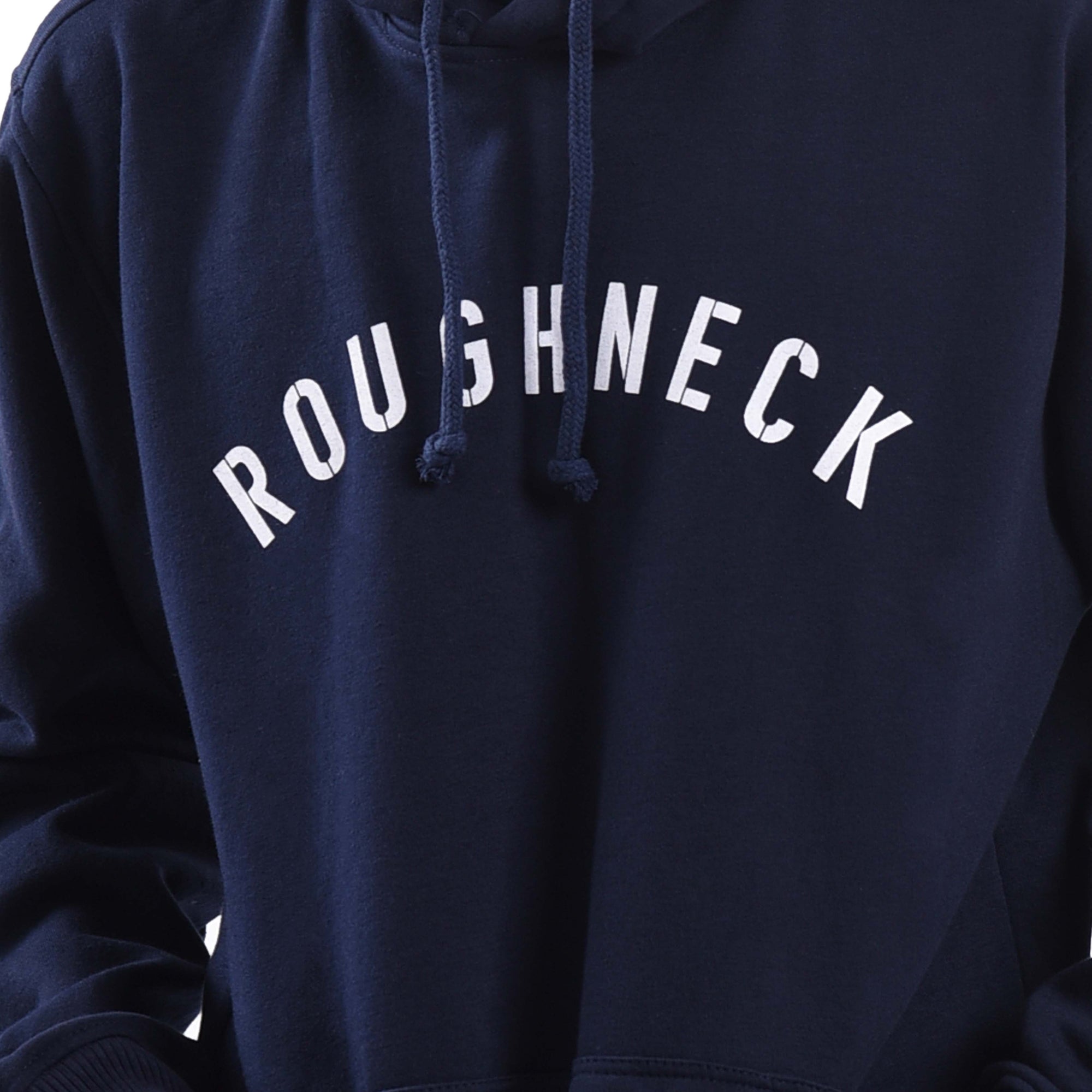 H149 Navy Sig White Hoodie