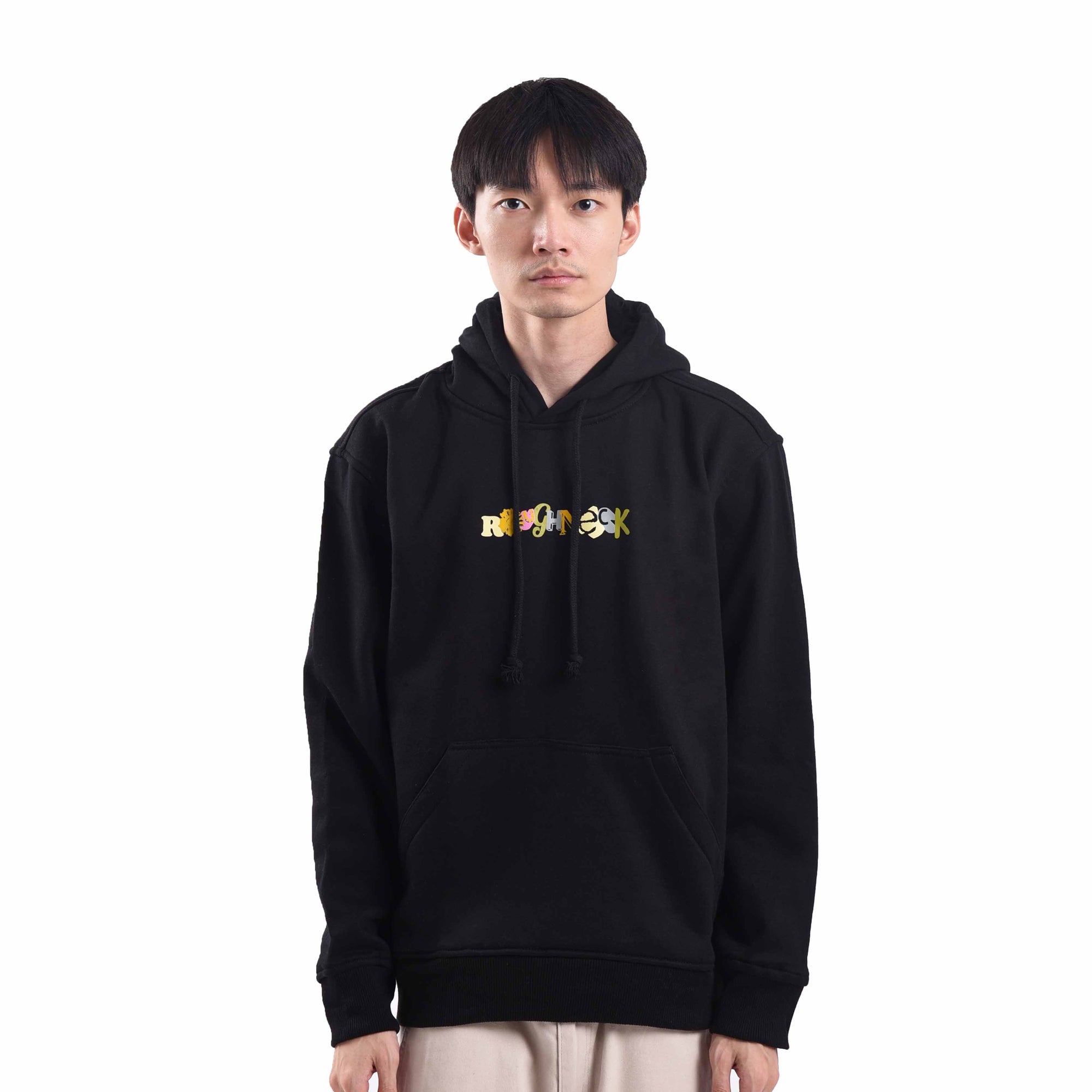 H225 Black Postmo Hoodie