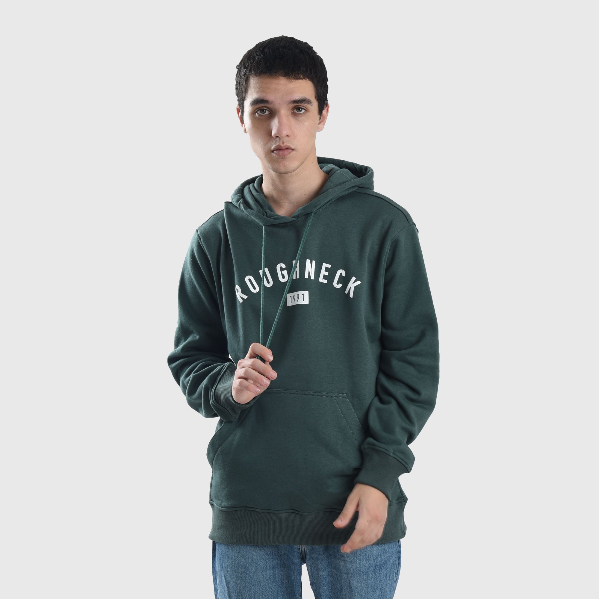 H312 Green Sig 1991 White Hoodie