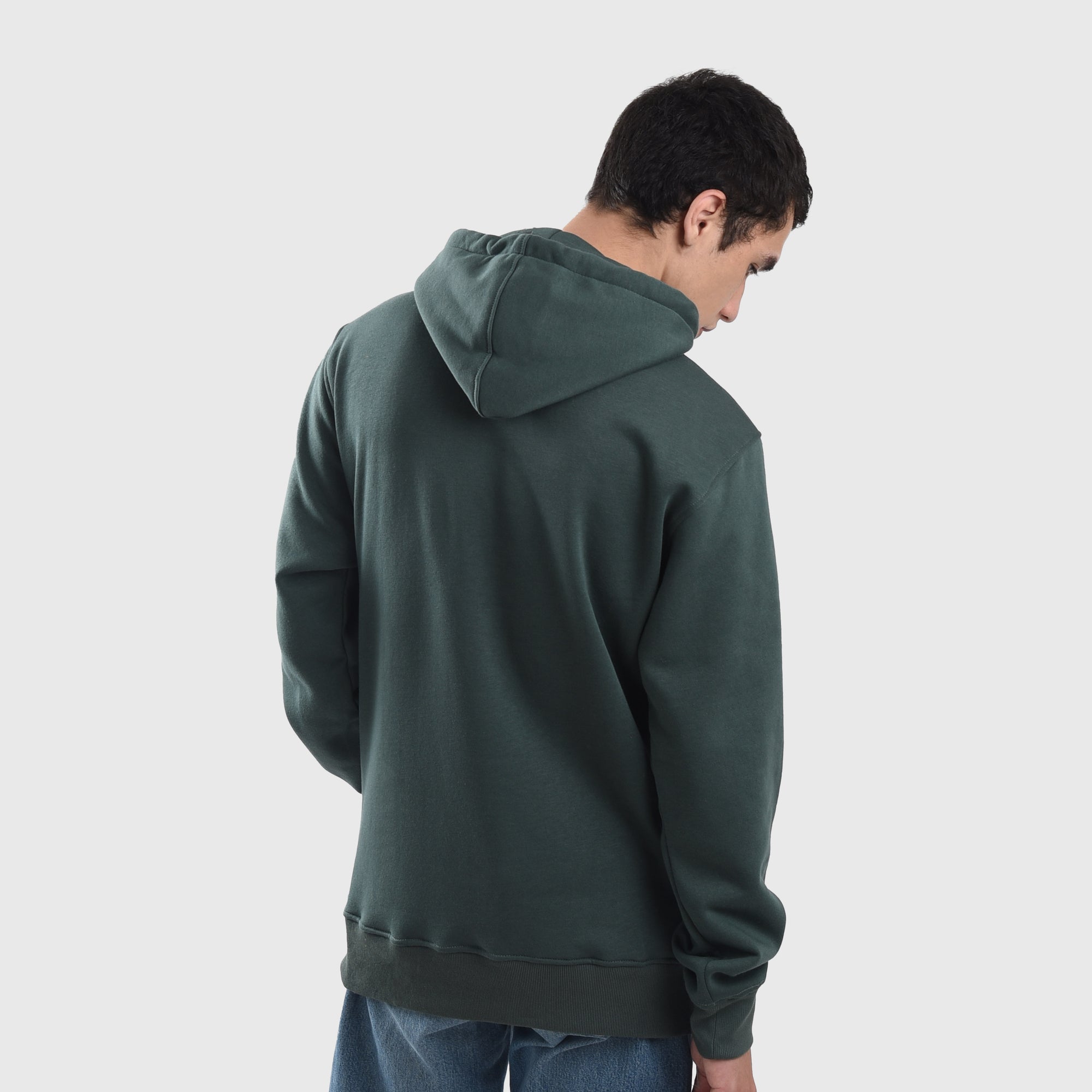 H406 Green Barking Hoodie