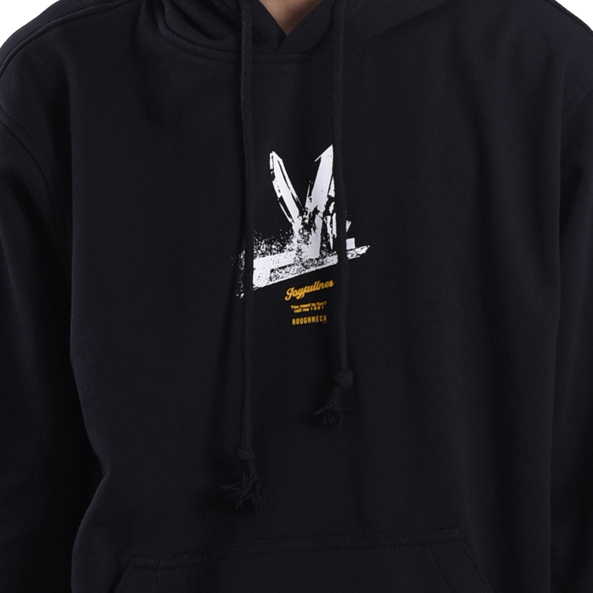 H465 Black Crystalized Hoodie