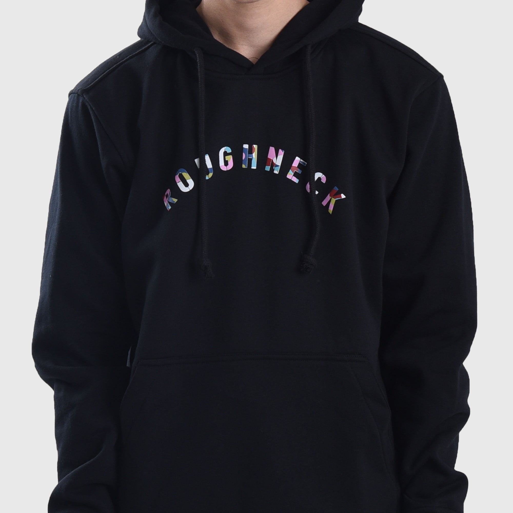 H482 Black Sig Happy V2 Hoodie