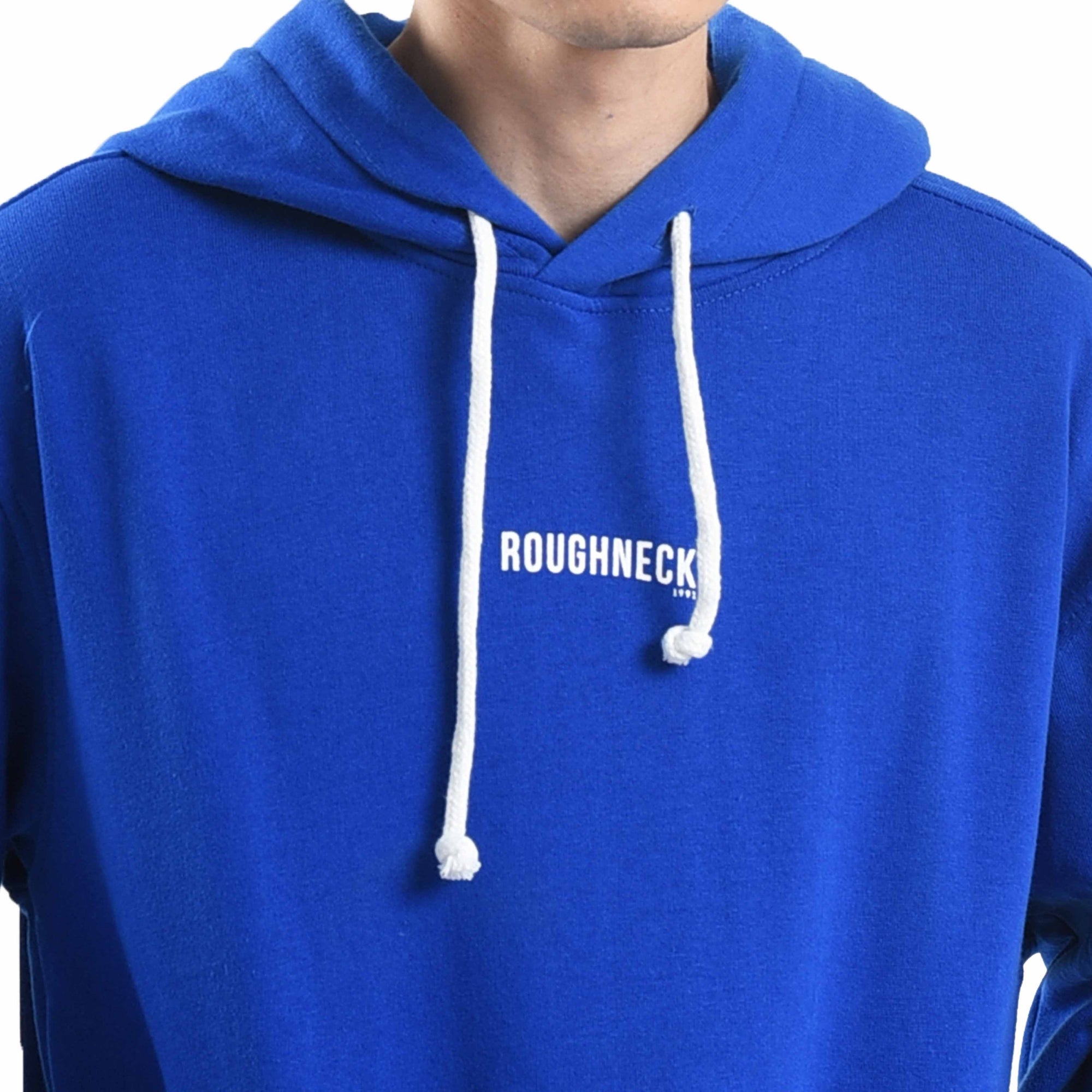 H492 Blue Mini Sig White Hoodie