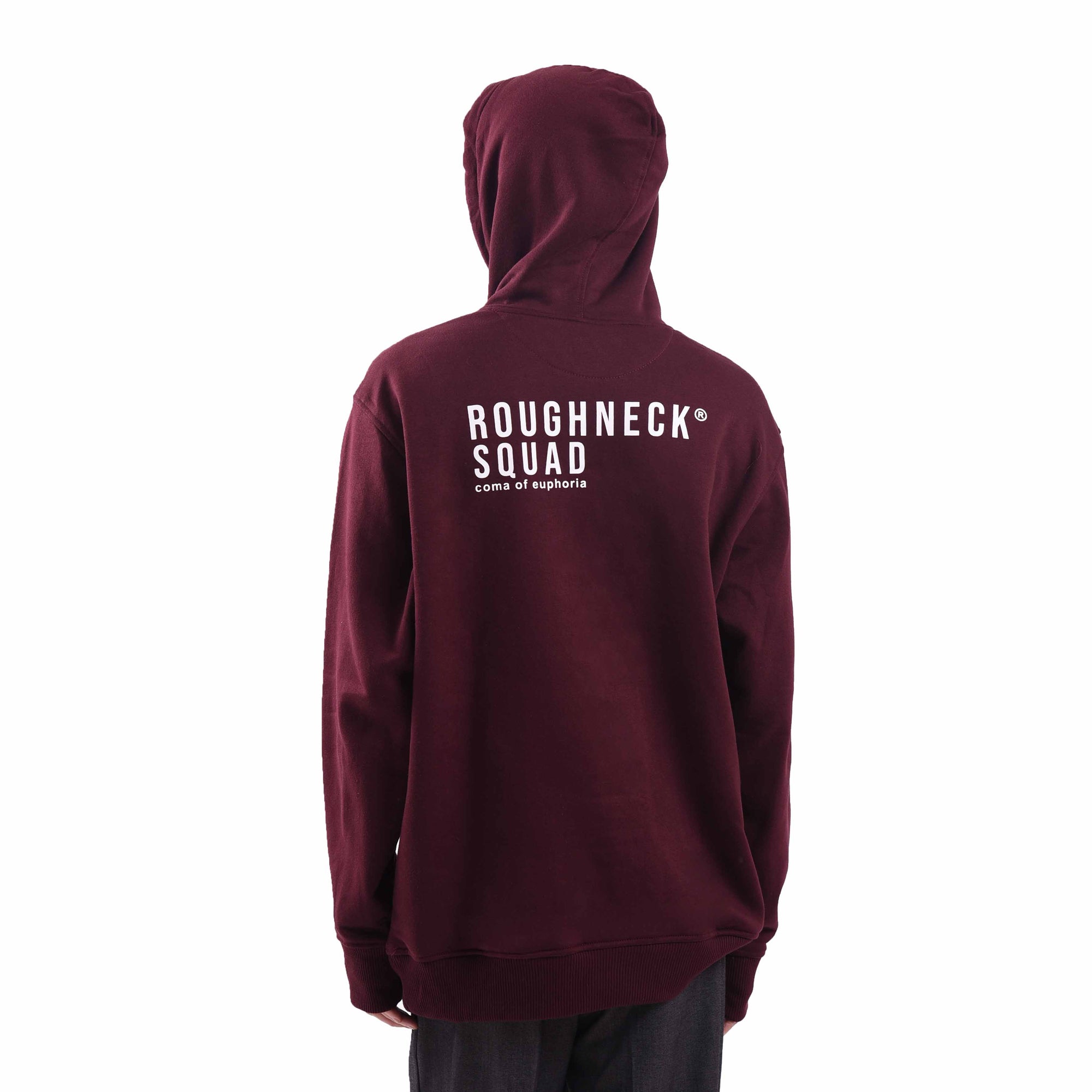 H524 Maroon Coma Euphoria Hoodie