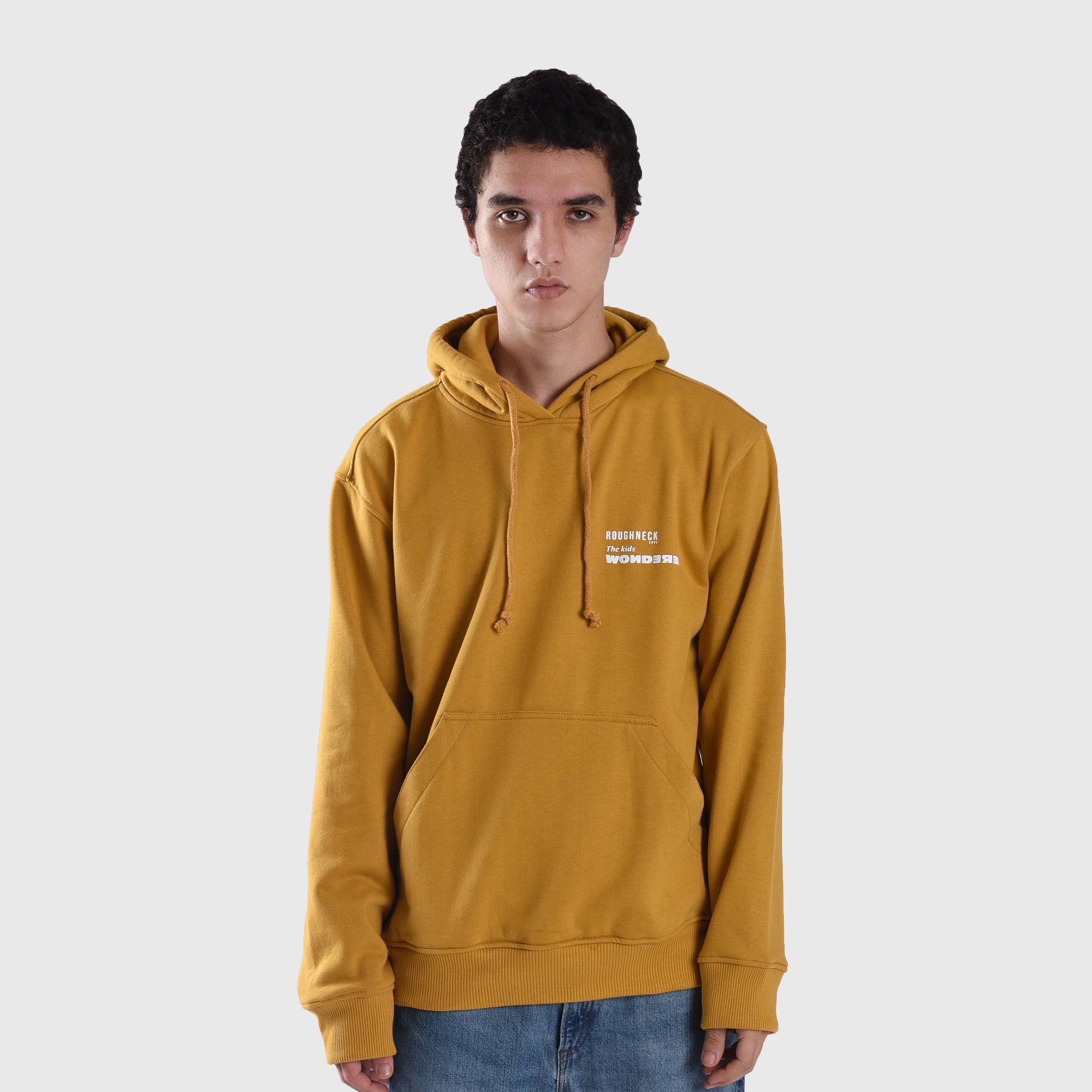 H935 The Wondered Mustard Hoodie