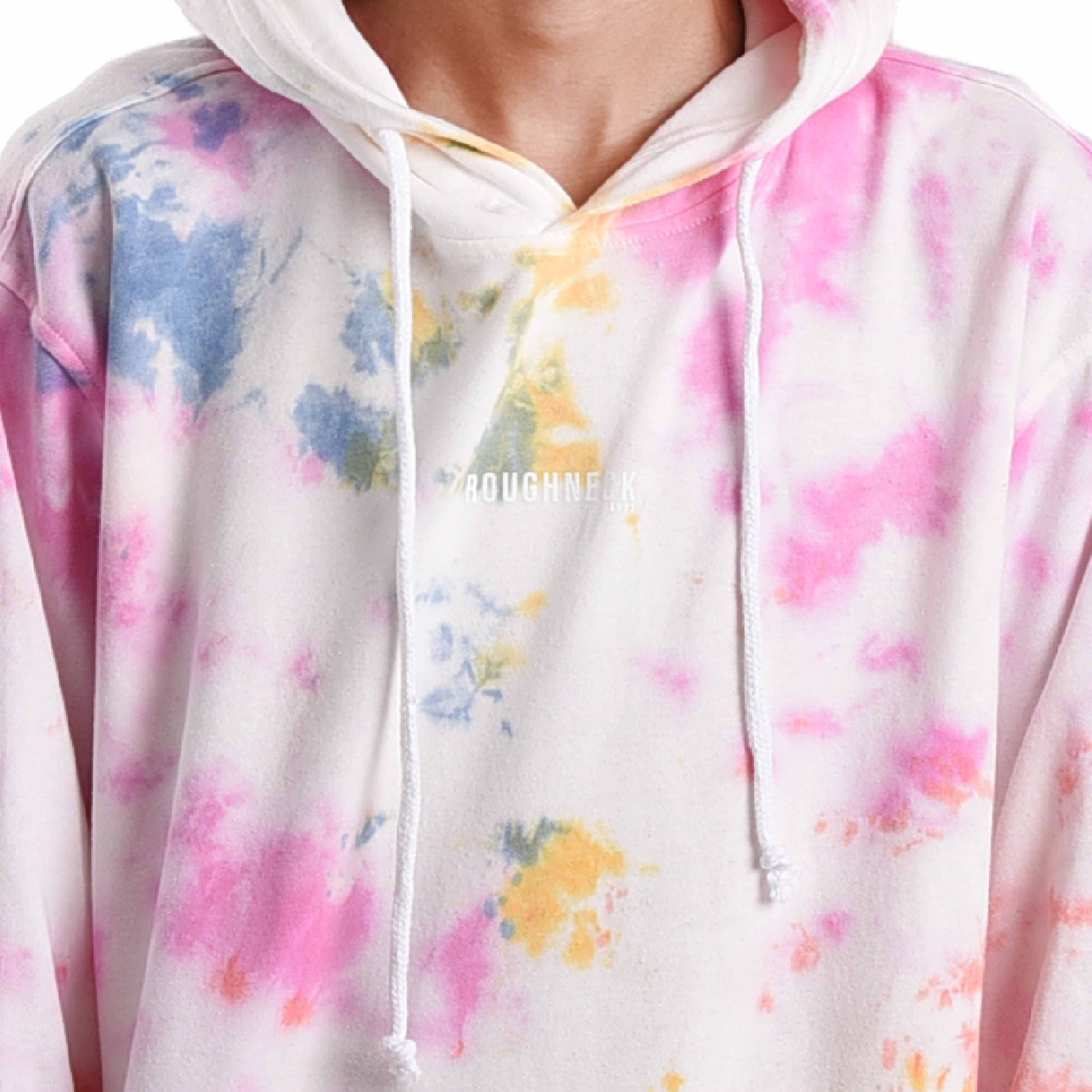 HD009 Rainbow Mini Sig Tie Dye Hoodie