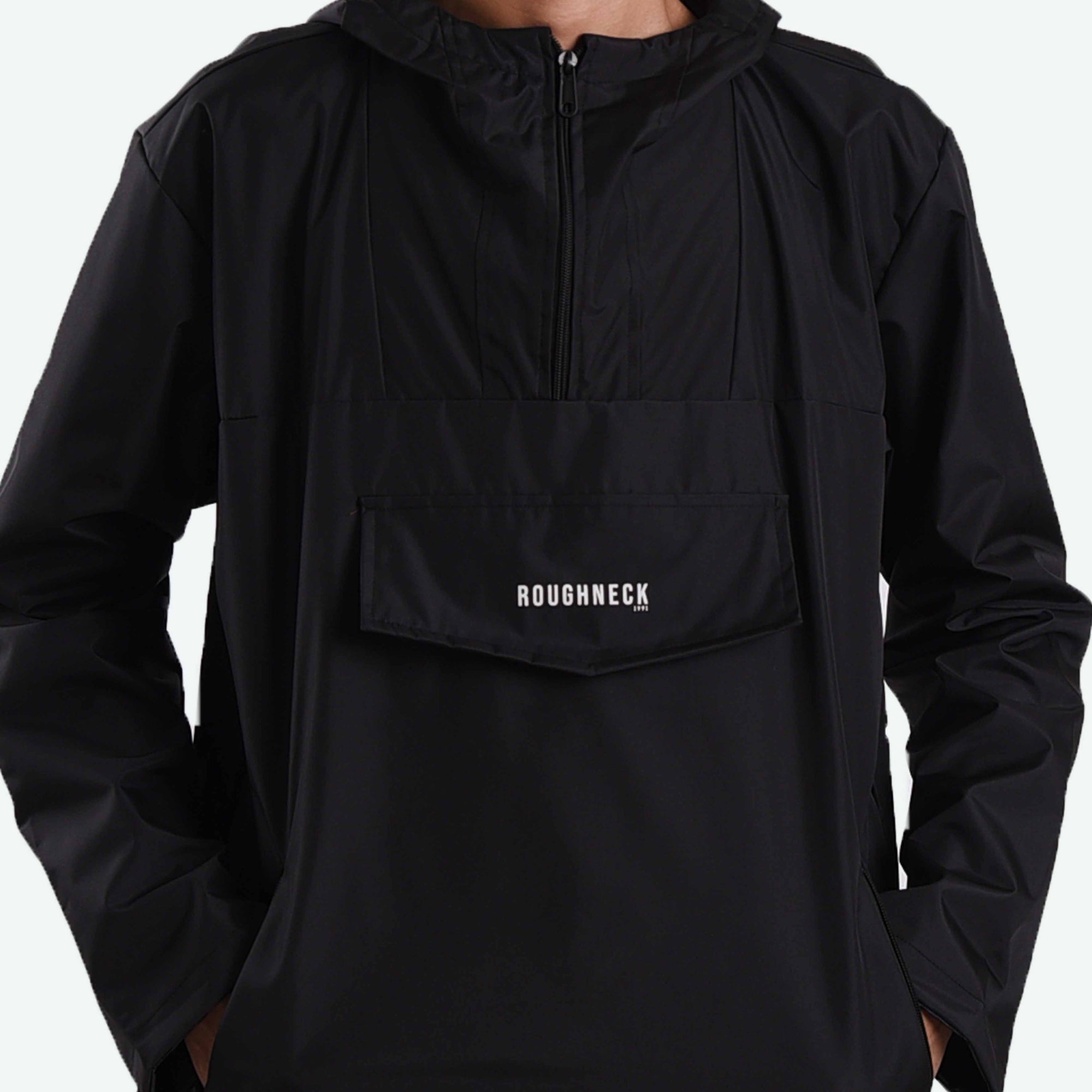 Roughneck JG002 Black Santiago Cagoule Jacket