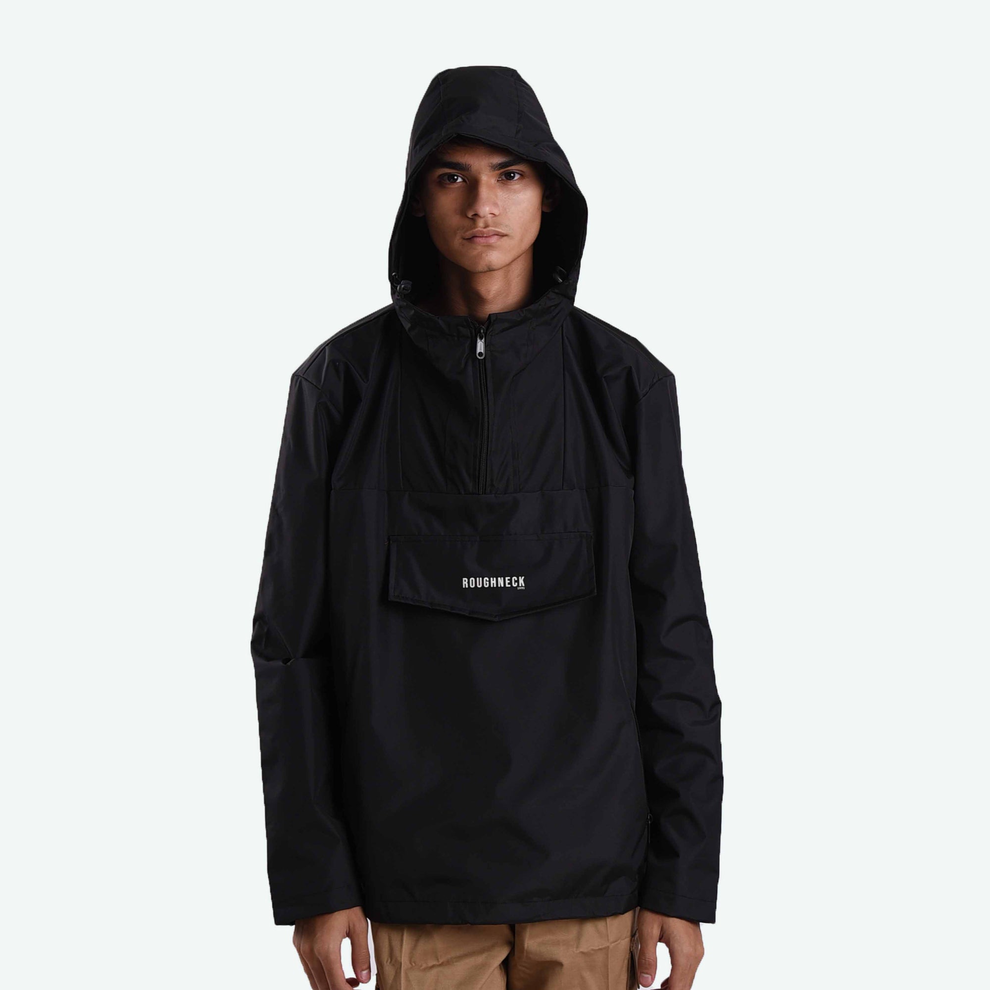 Roughneck JG002 Black Santiago Cagoule Jacket