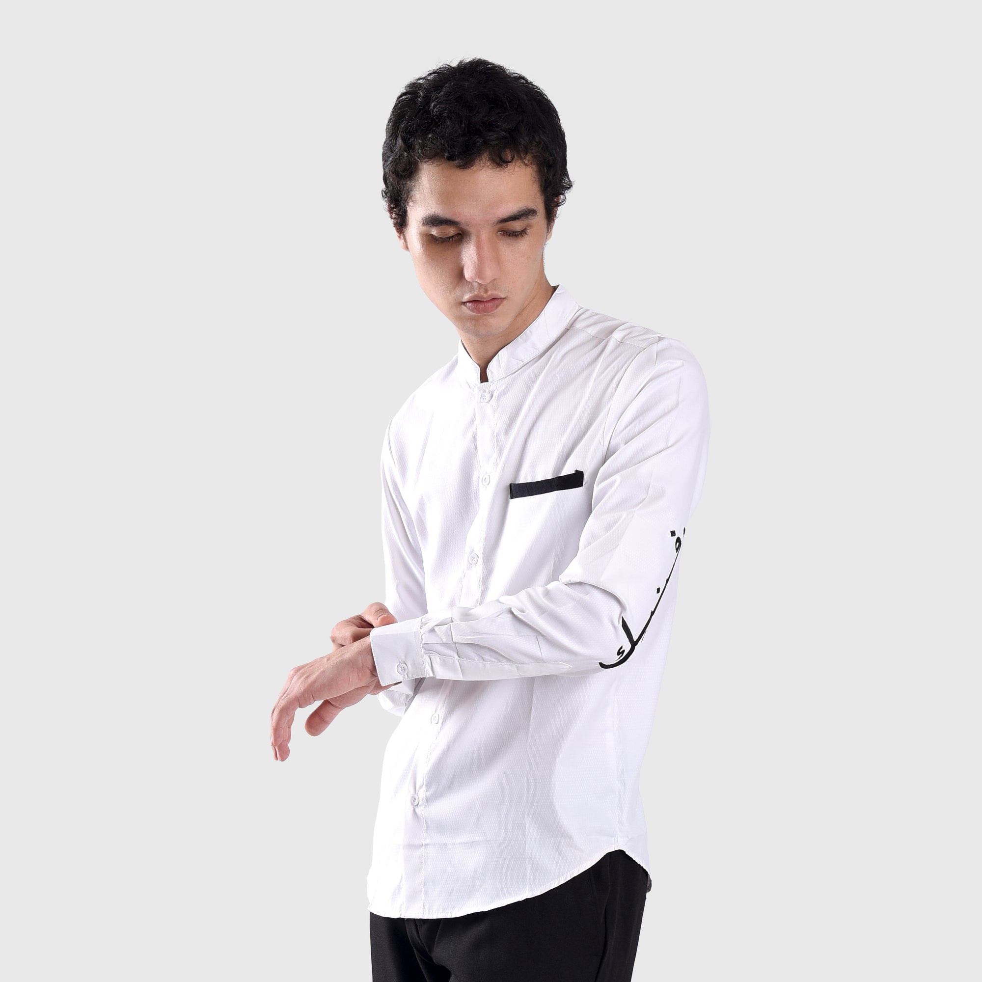 KS178 White Bayda Koko Shirt