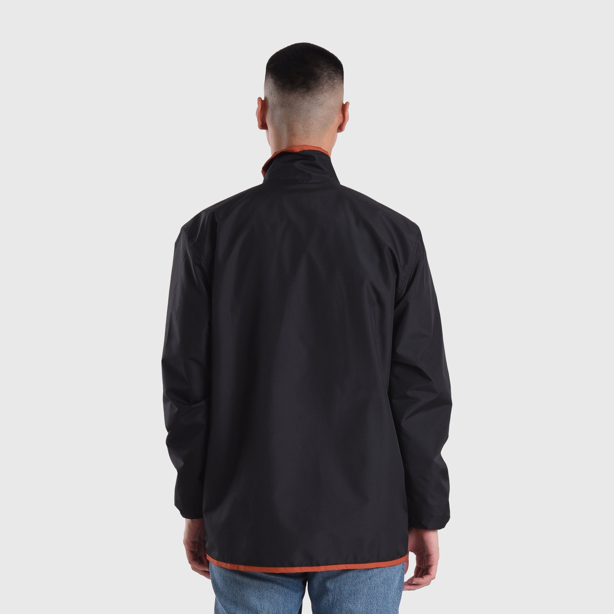 Roughneck B577 Black Linea Recta Windbreaker Jacket