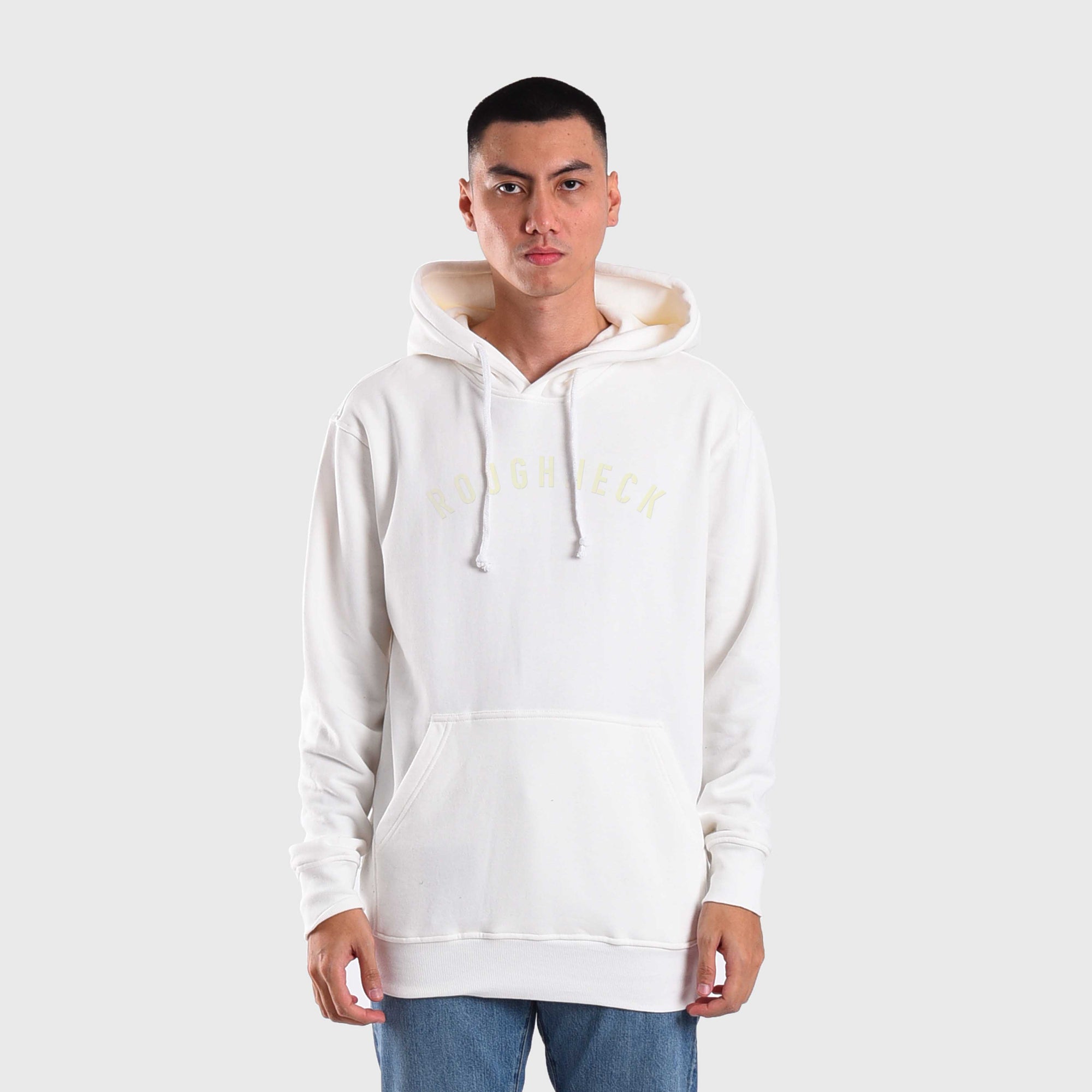 Roughneck H1012 Misty White HD Sig Hoodie