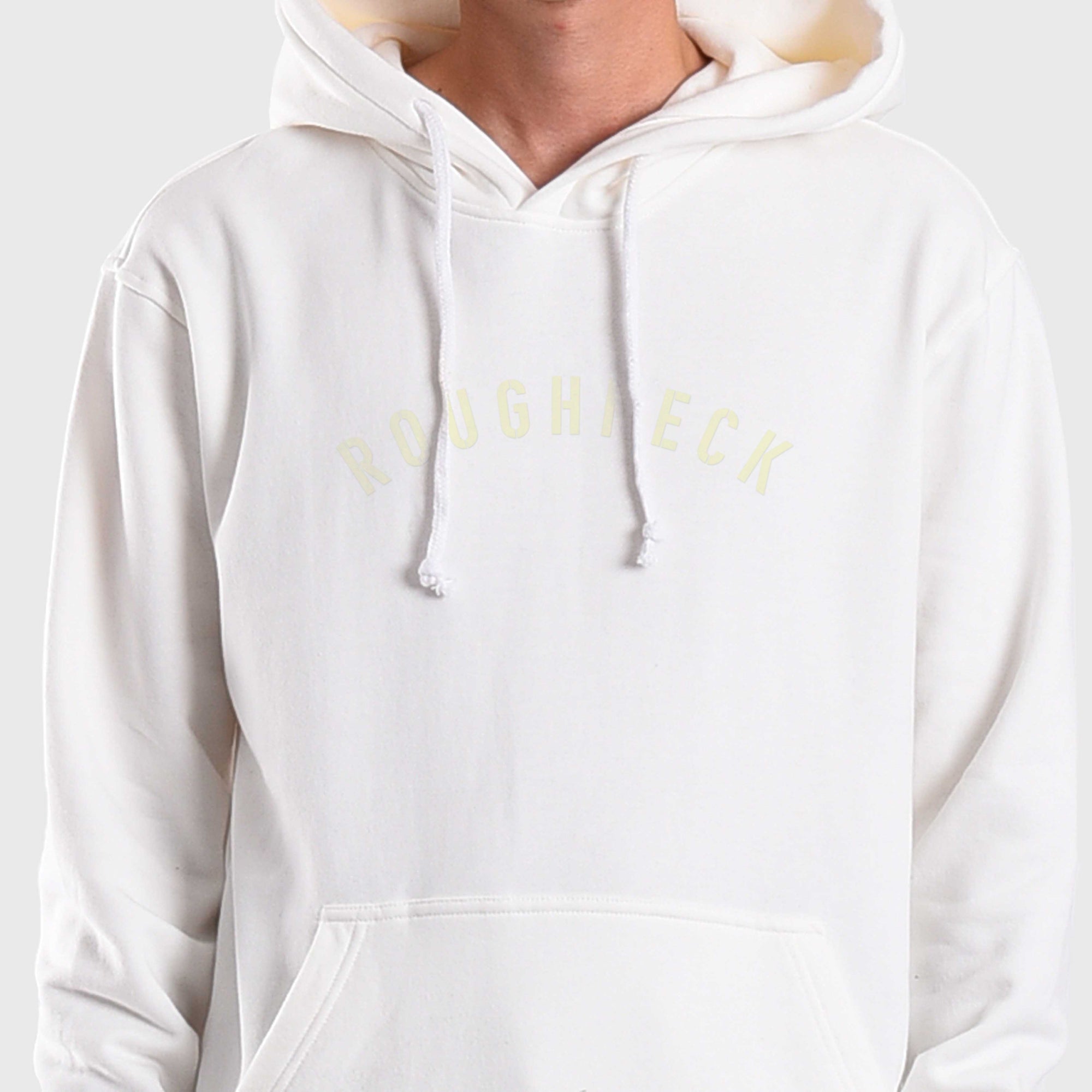 Roughneck H1012 Misty White HD Sig Hoodie