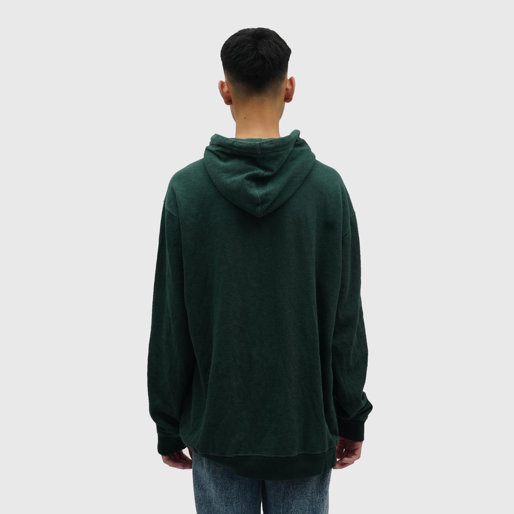 Roughneck H1024 Bottle Green Washed HD Mini Sig Hoodie