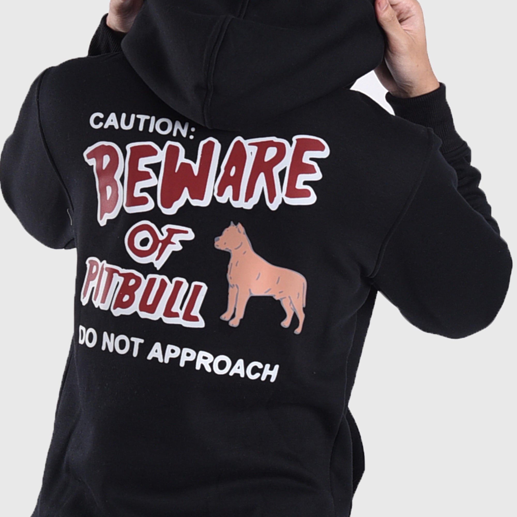 Roughneck H472 Black Pitbull Hoodie