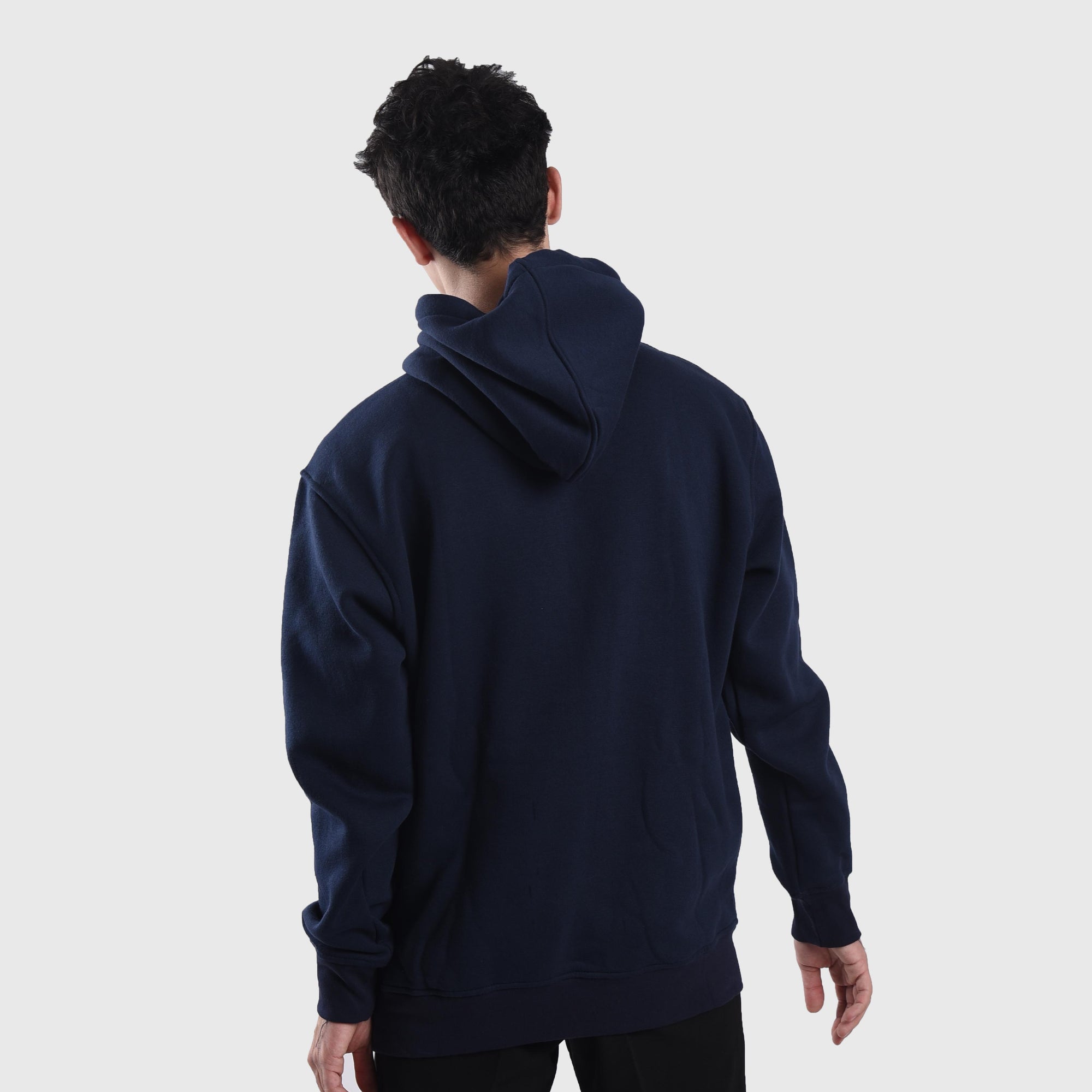 H954 Navy Glowing Sig Hoodie