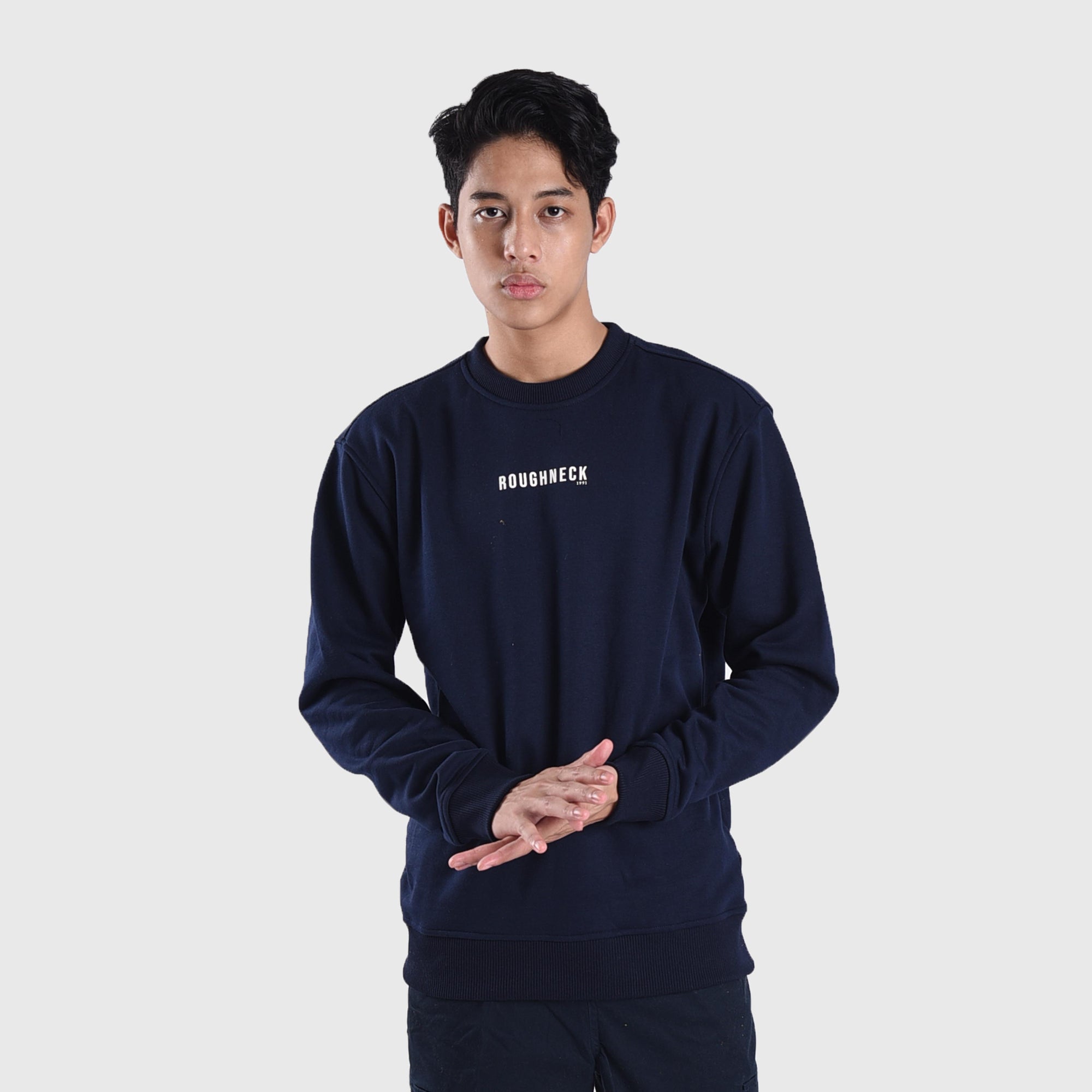 SS426 Navy Glowing Mini Sig Crewneck