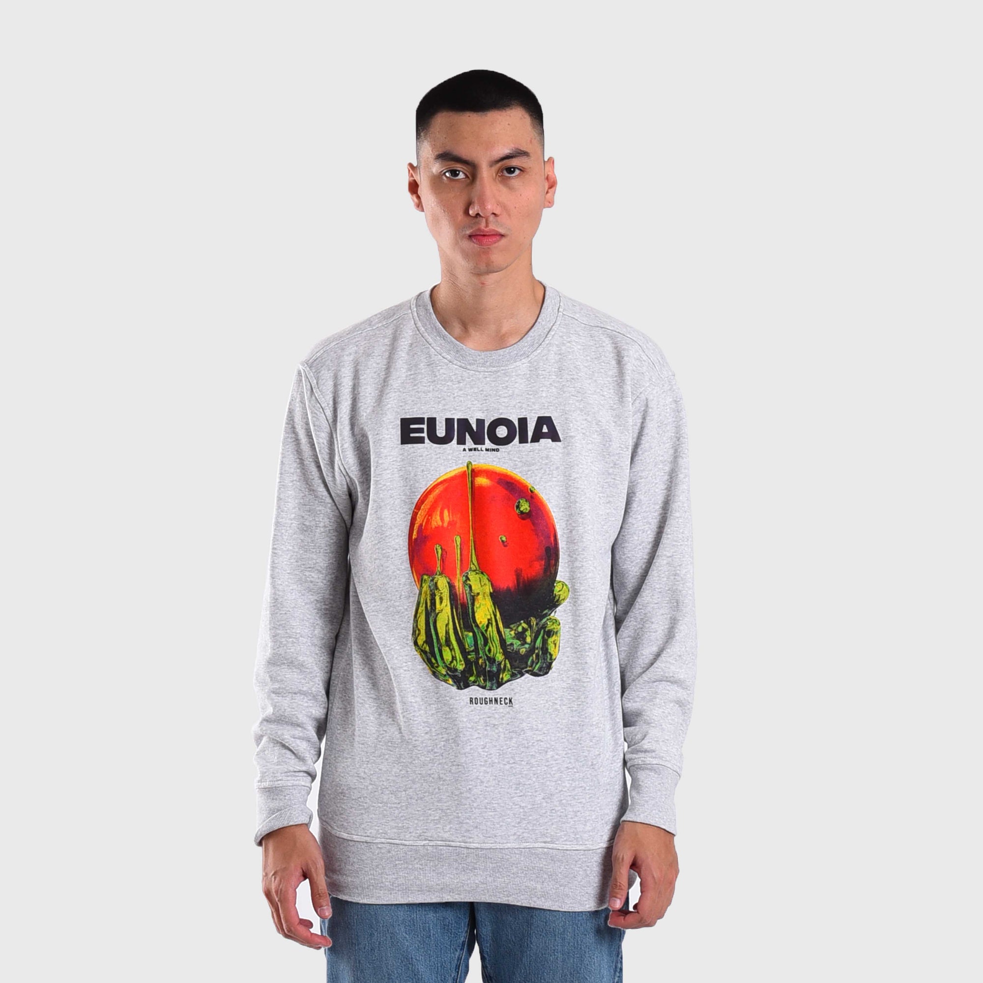 SS496 Grey Eunoia Crewneck