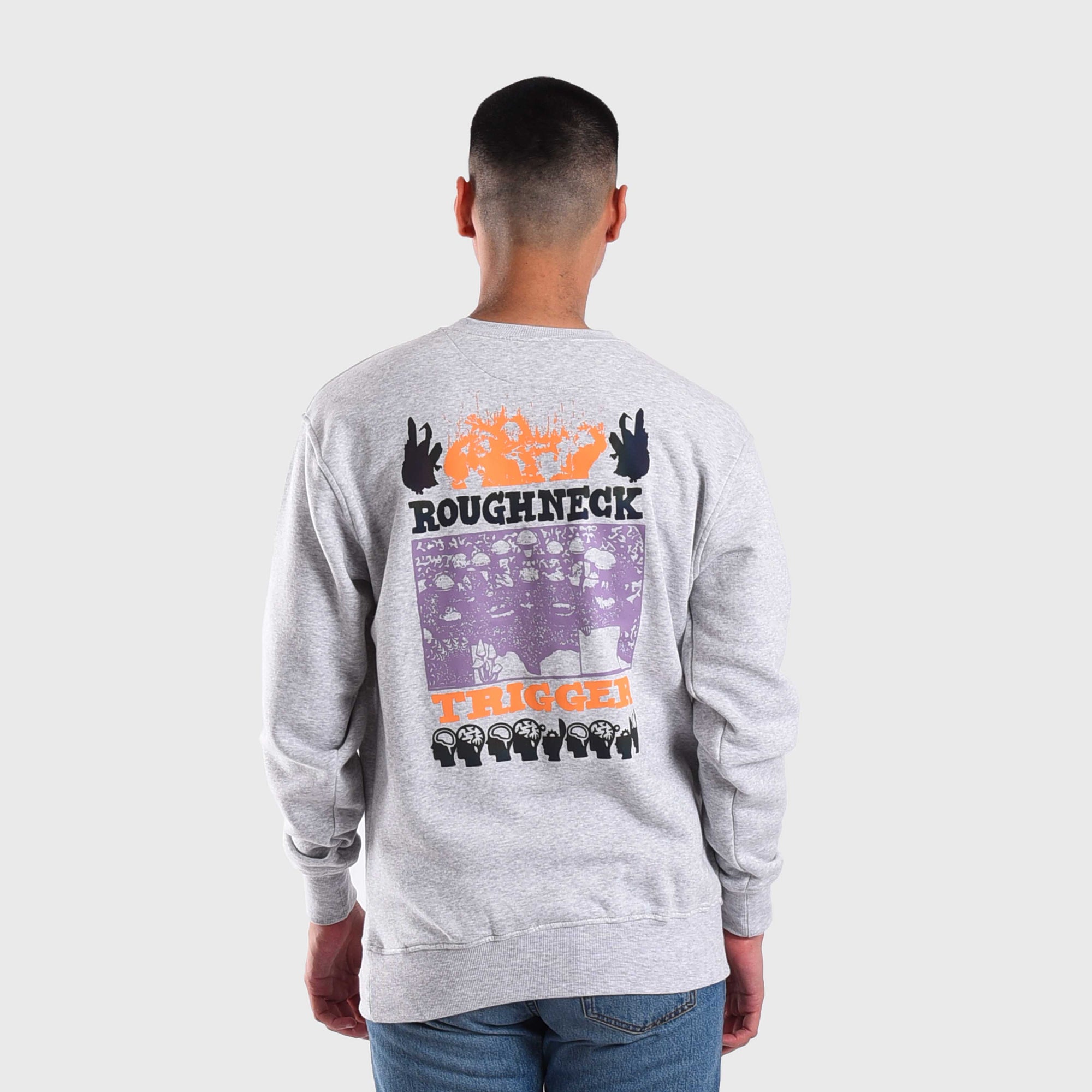 SS509 Grey Trigger Crewneck