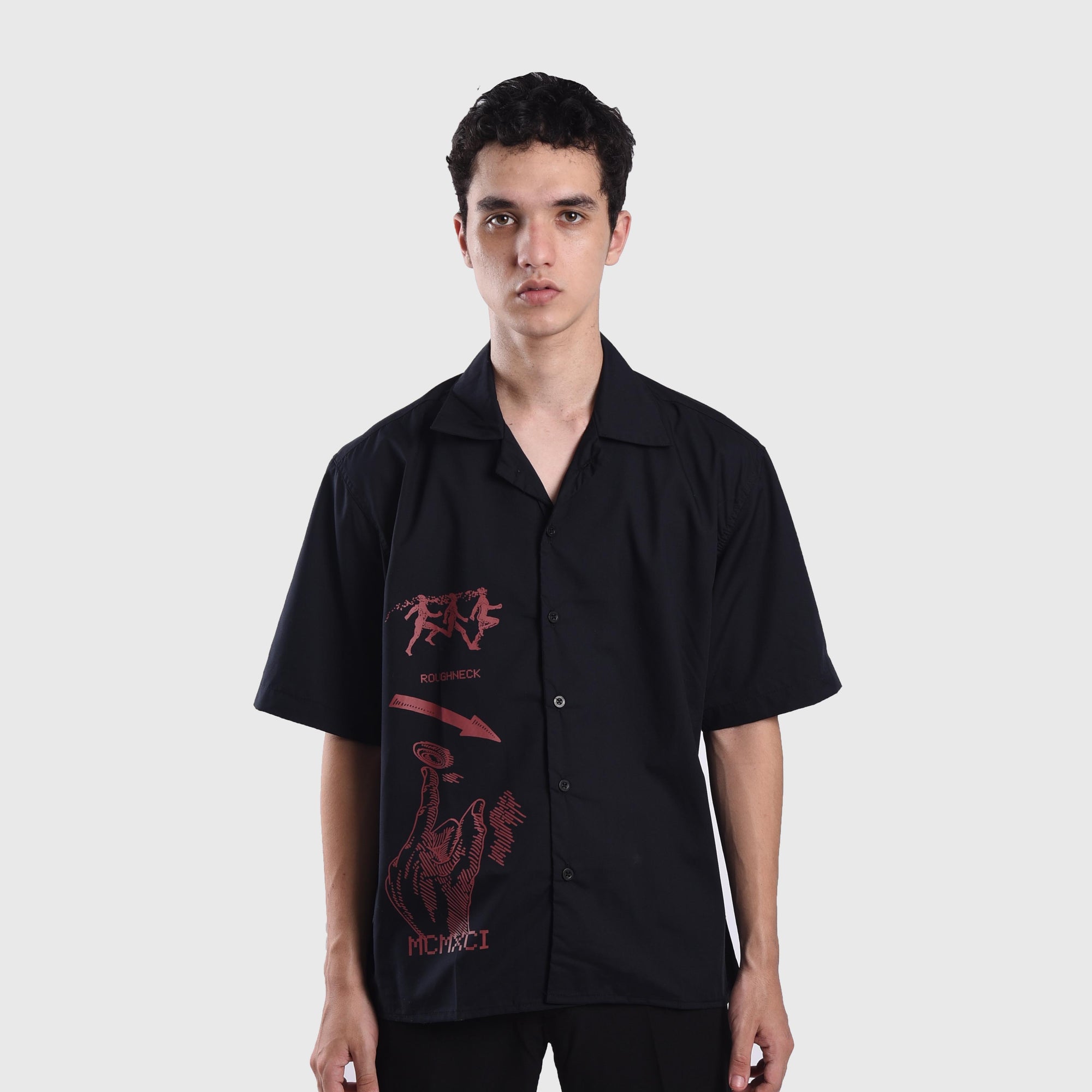 SK001 Black MCMXCI Shirt