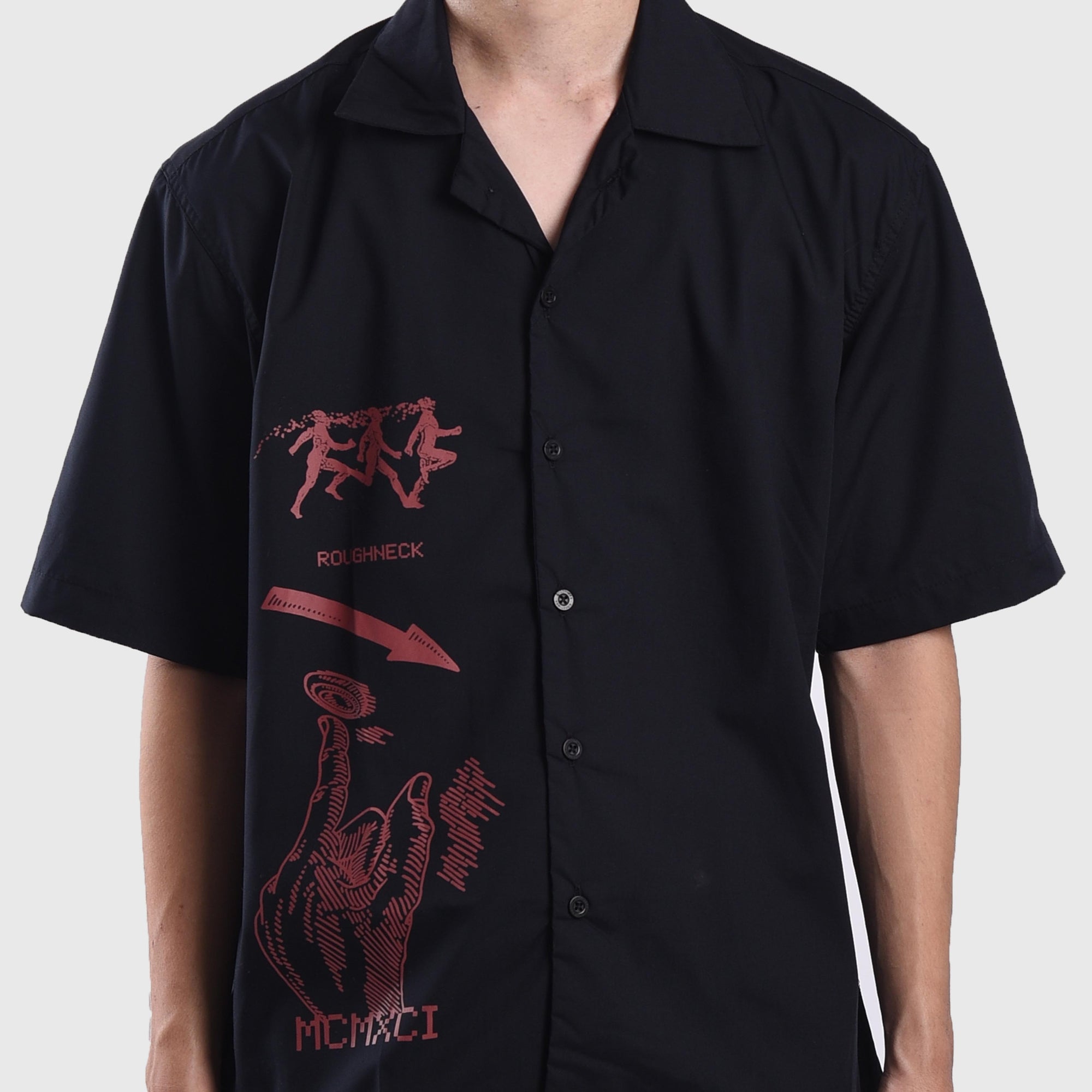 SK001 Black MCMXCI Shirt