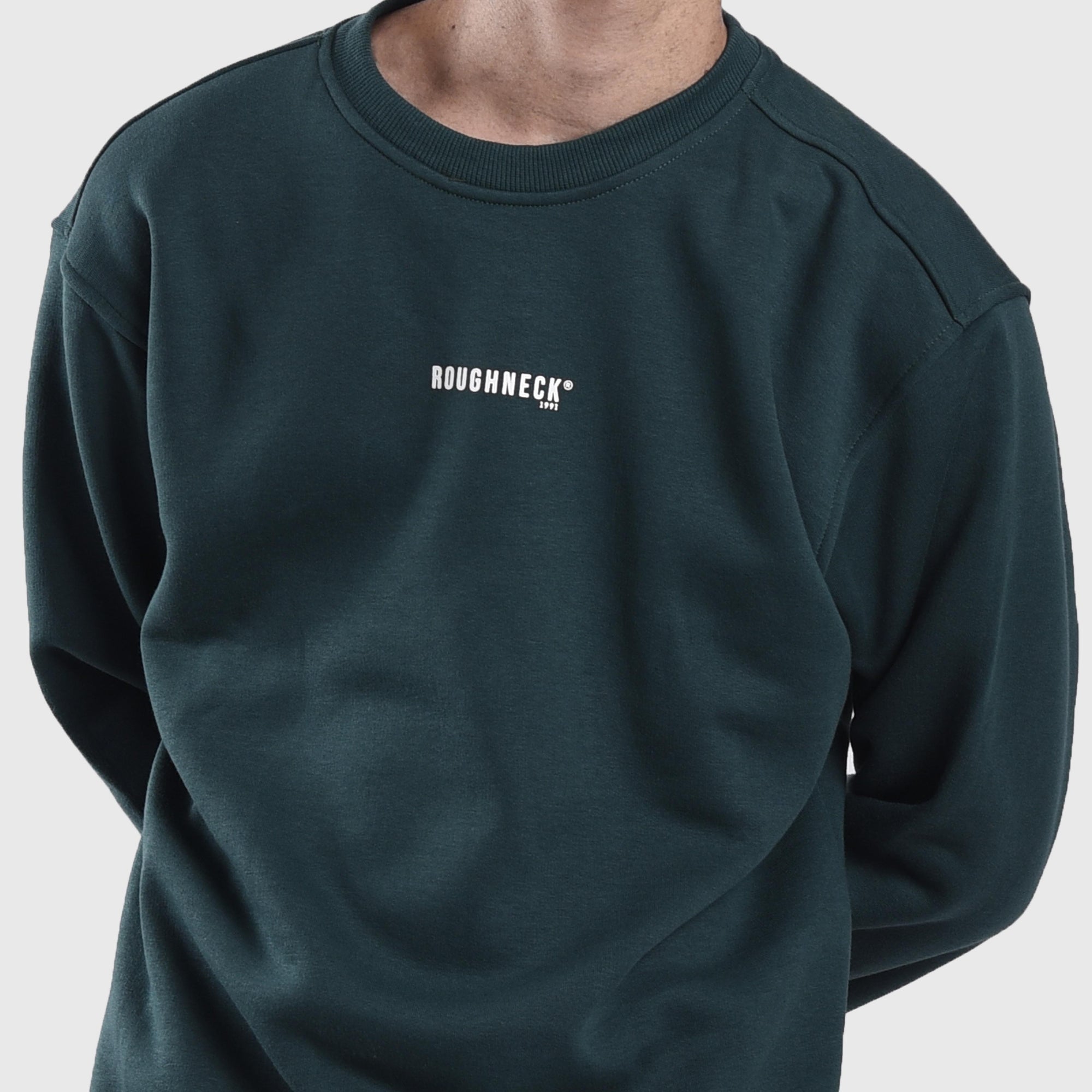 SS075 Green Mini Sig Crewneck