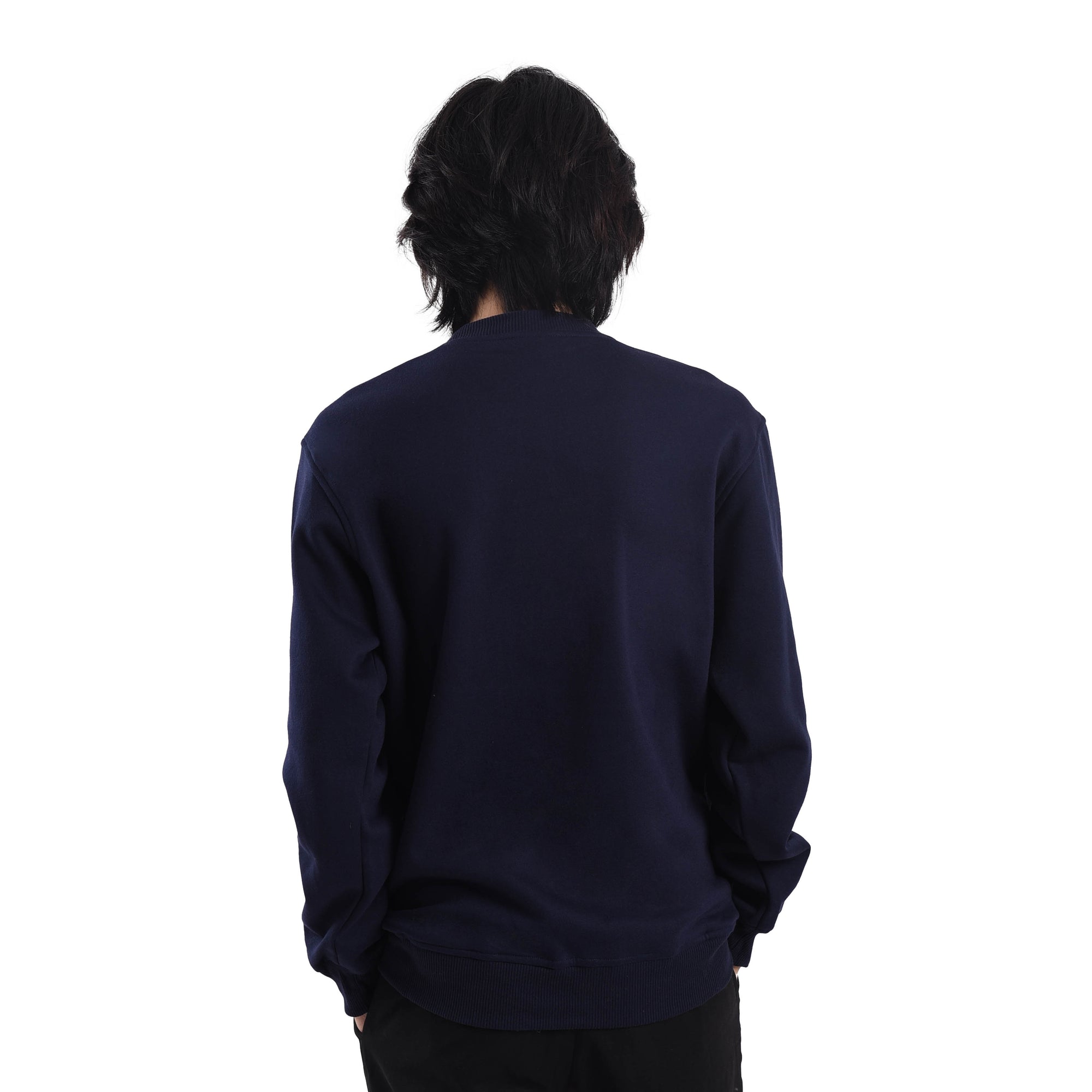 SS135 Navy Scholar Crewneck