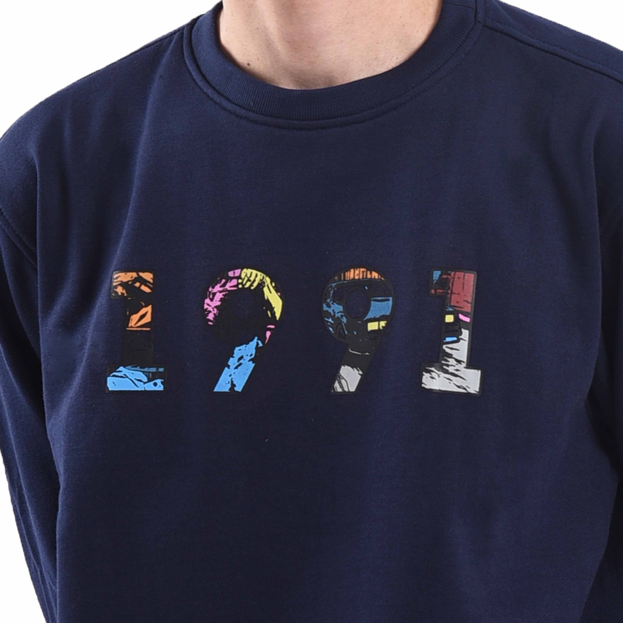 SS138 Navy Killer Clown Crewneck