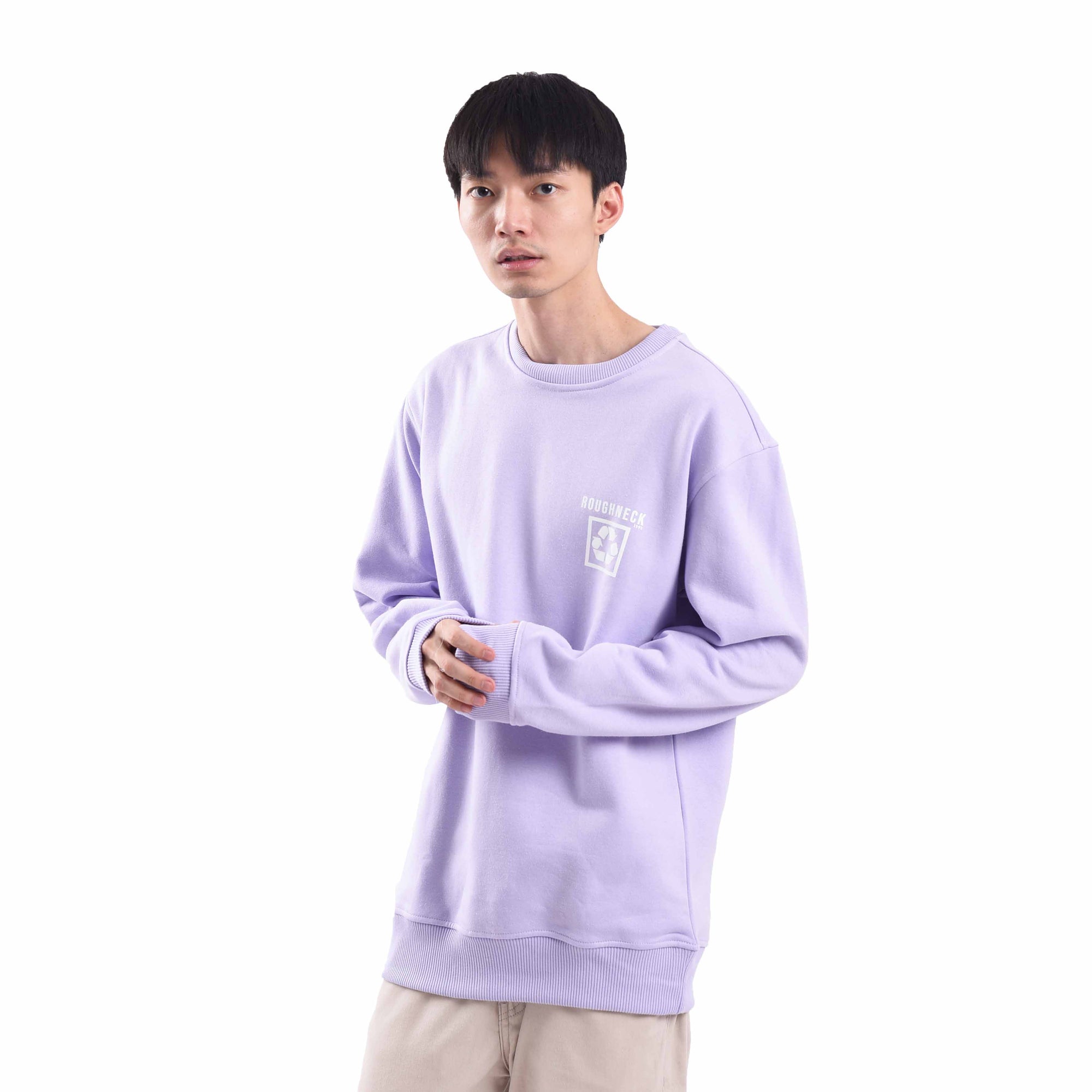 SS166 Lilac Constantly Crewneck