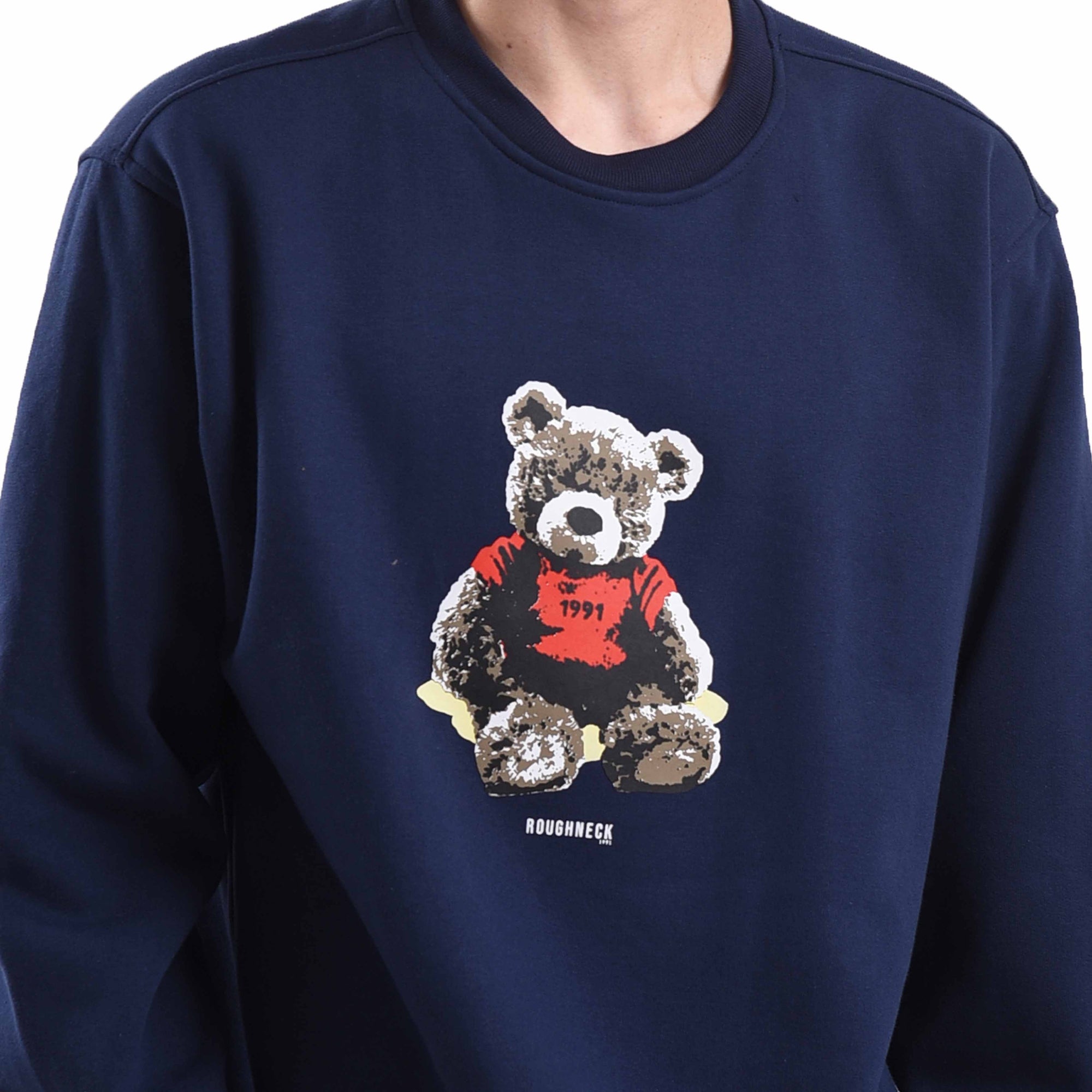 SS187 Navy Kiddy Joy Crewneck